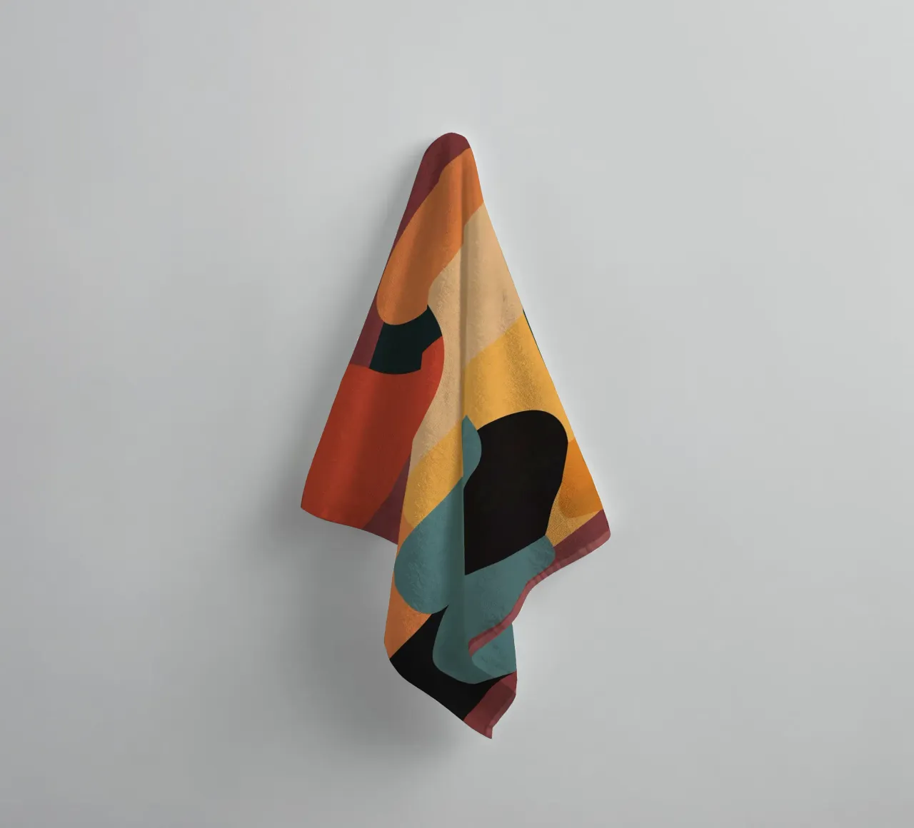 Shape Composition towel by ThingDesign