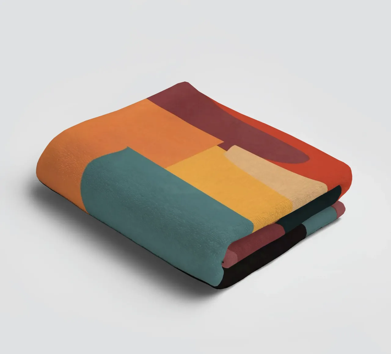 Shape Composition towel by ThingDesign