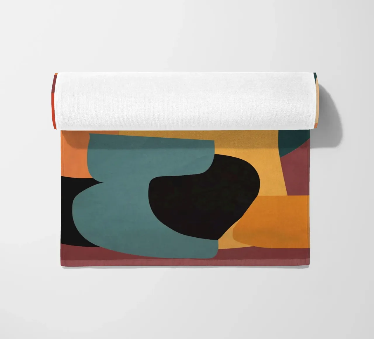 Shape Composition strandhanddoek van ThingDesign