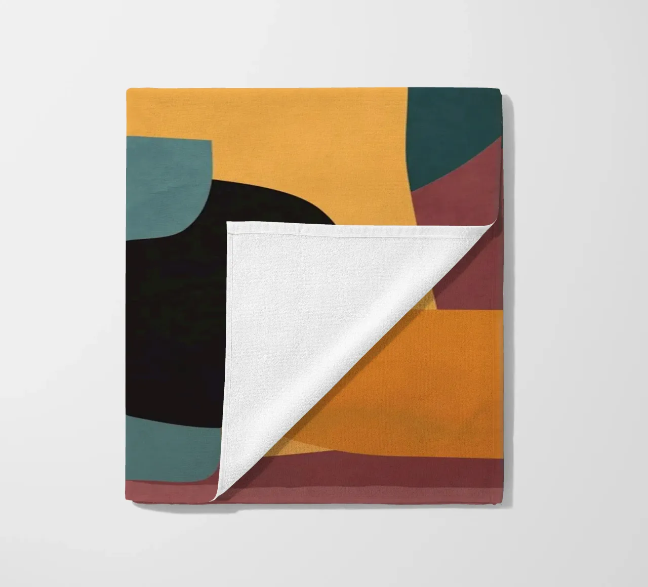 Shape Composition strandhanddoek van ThingDesign