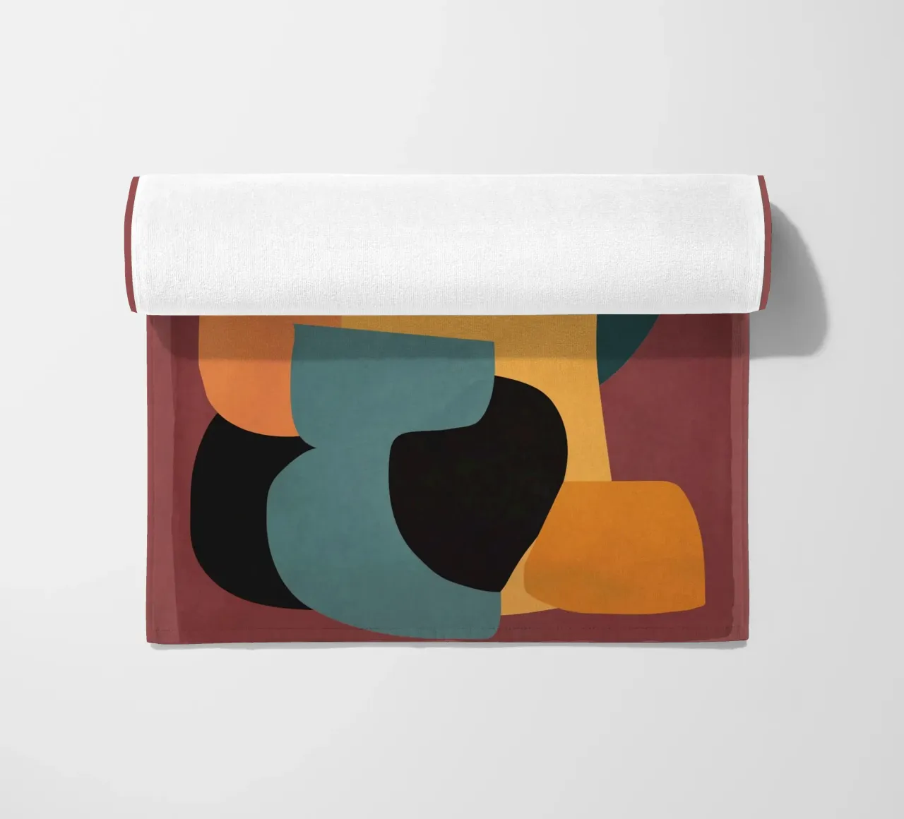 Shape Composition strandhanddoek van ThingDesign