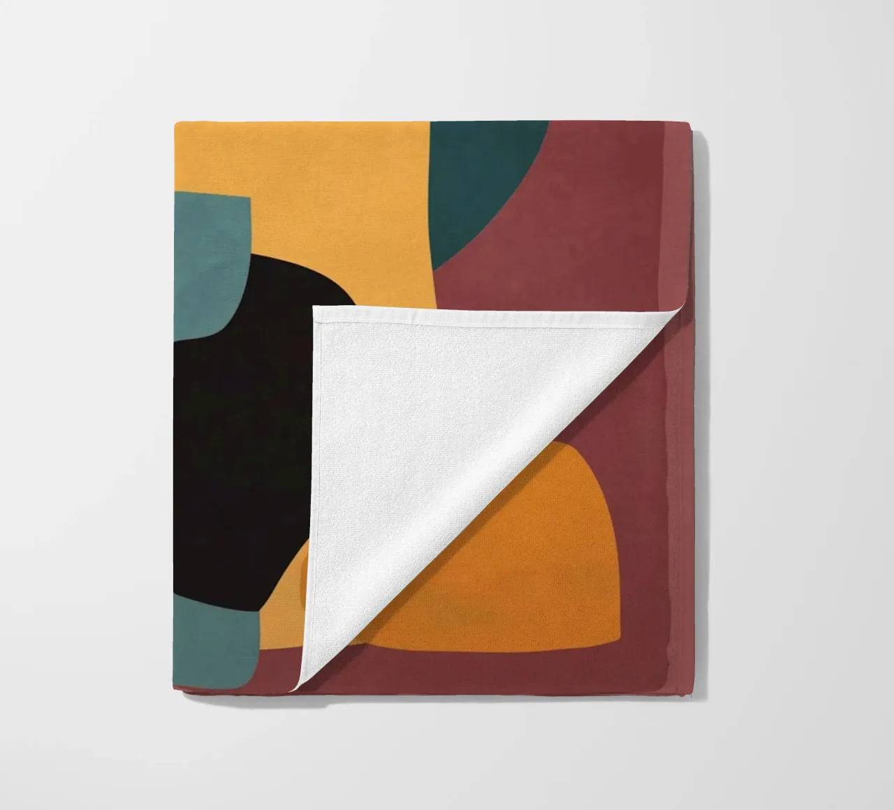 Shape Composition strandhanddoek van ThingDesign