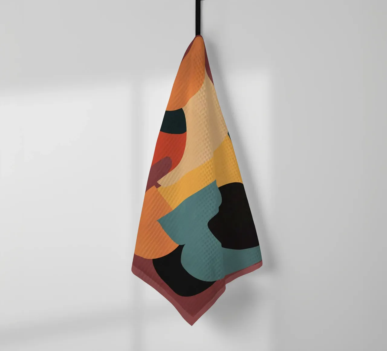 Shape Composition tea towel by ThingDesign