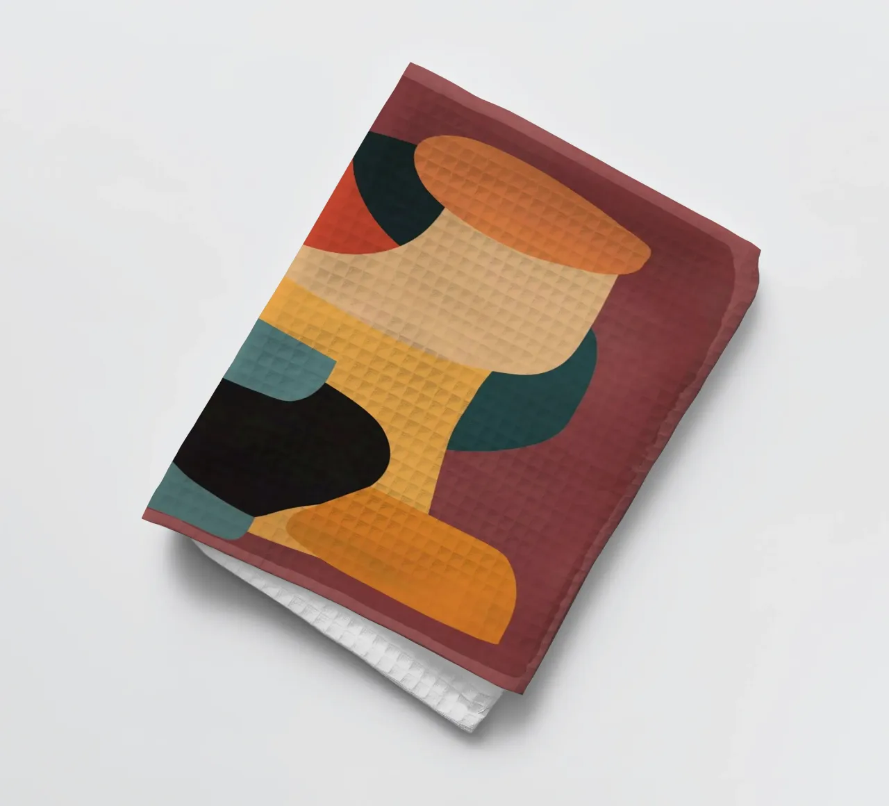 Shape Composition tea towel by ThingDesign