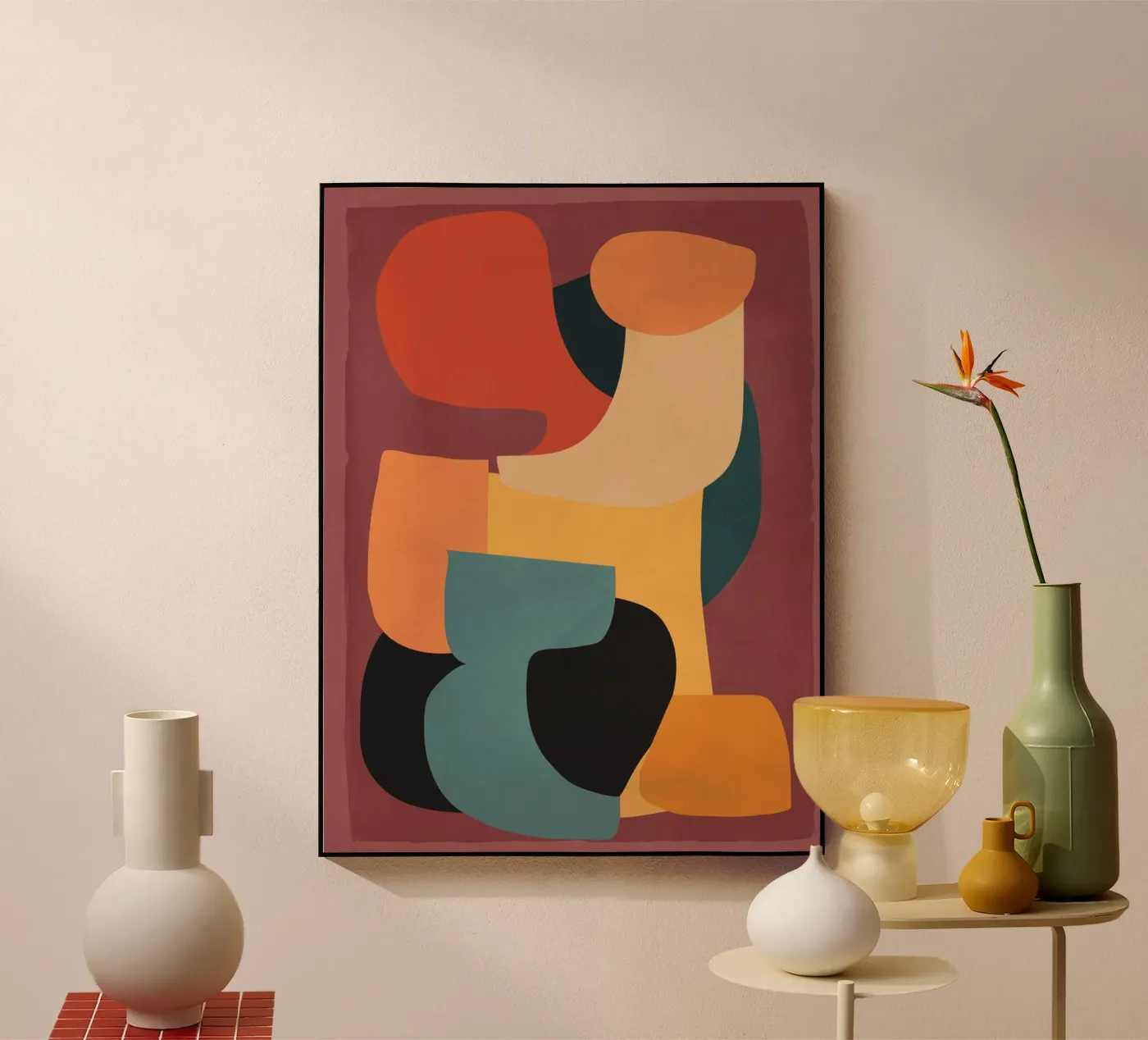 Composition de forme plexiglas de ThingDesign