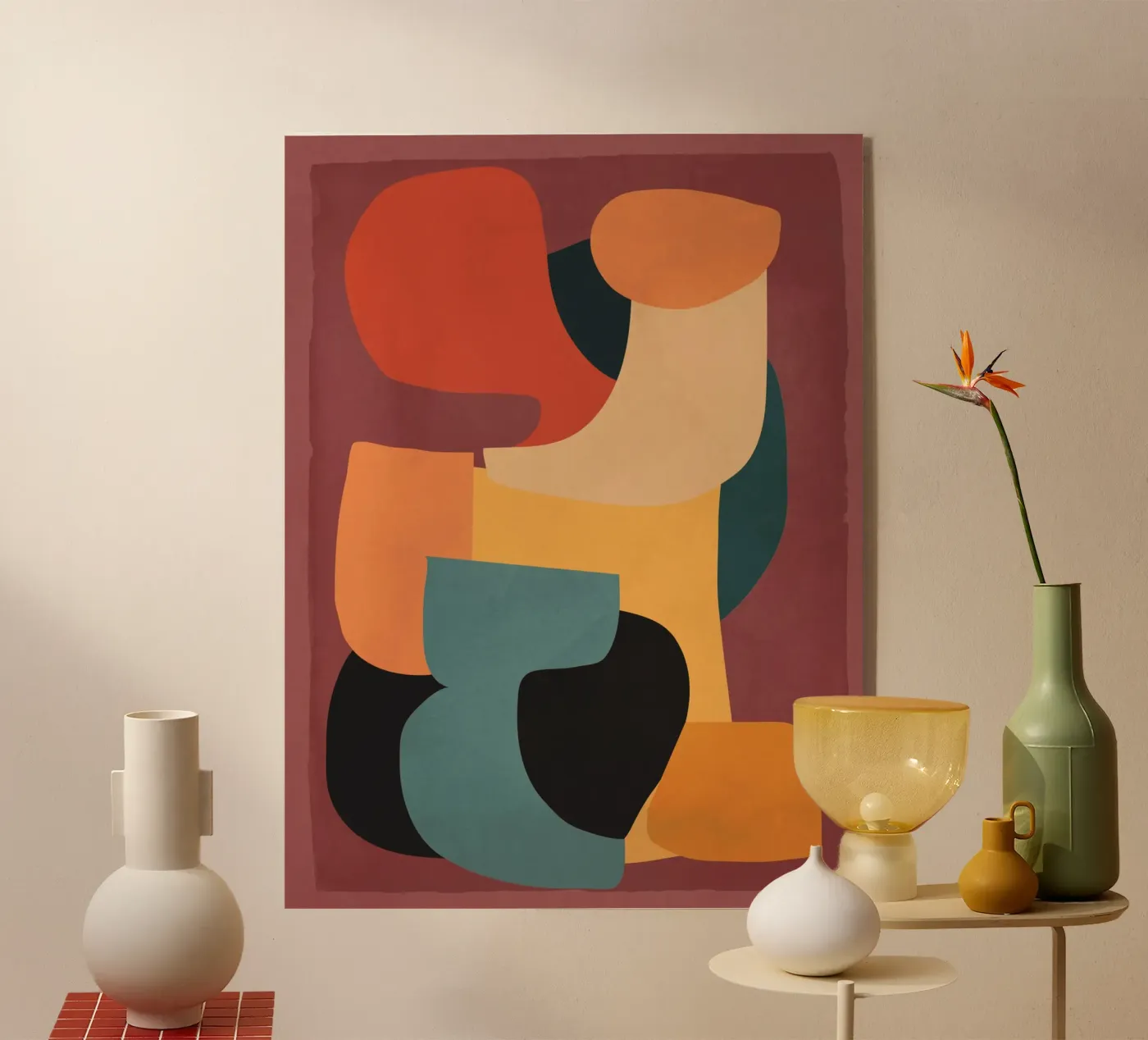 Composition de forme plexiglas de ThingDesign
