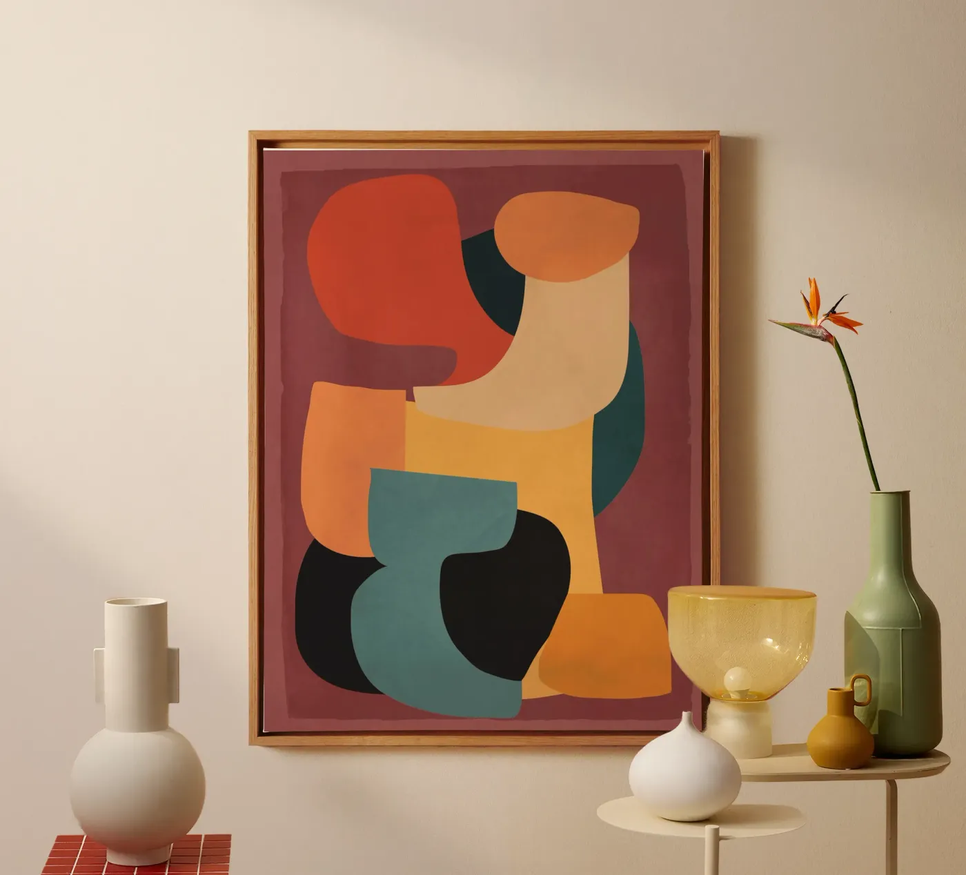 Shape Composition canvas by ThingDesign