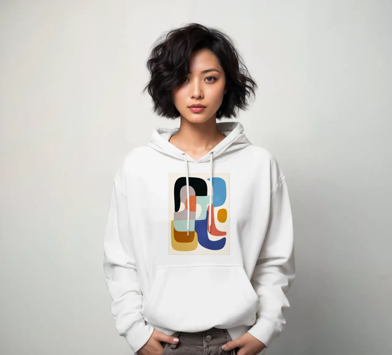 Shape Composition hoodie by ThingDesign