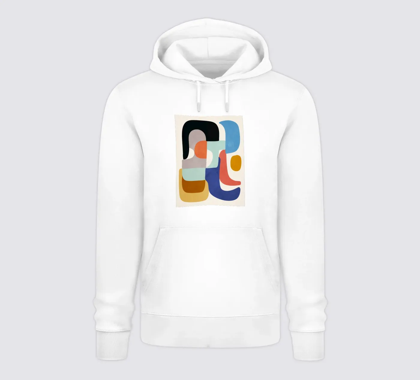 Shape Composition felpa con cappuccio da ThingDesign