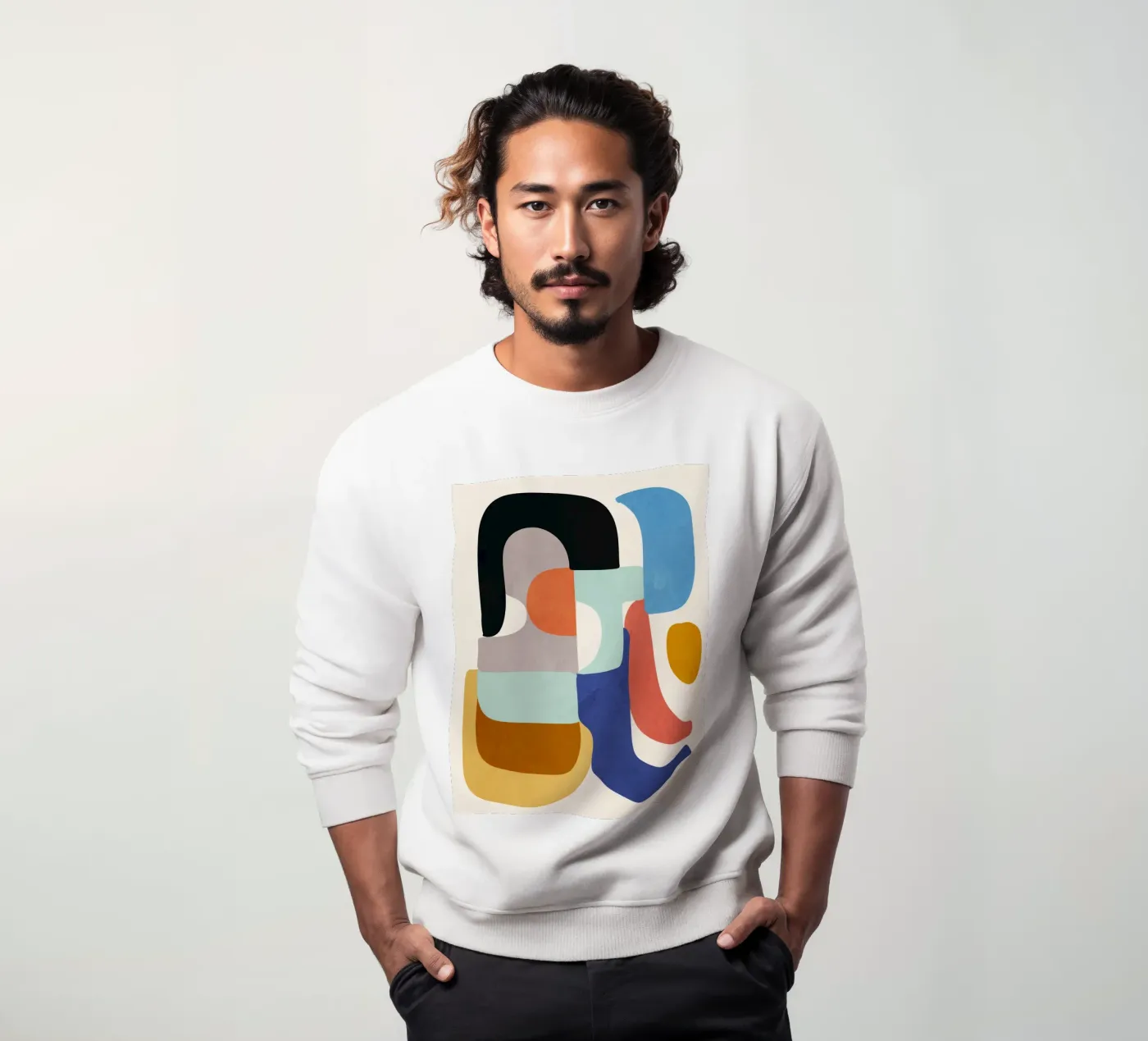 Shape Composition Sweatshirt von ThingDesign