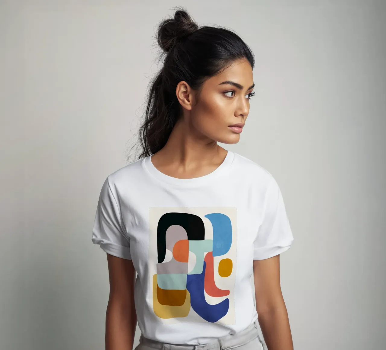 Composizione della forma t-shirt da ThingDesign