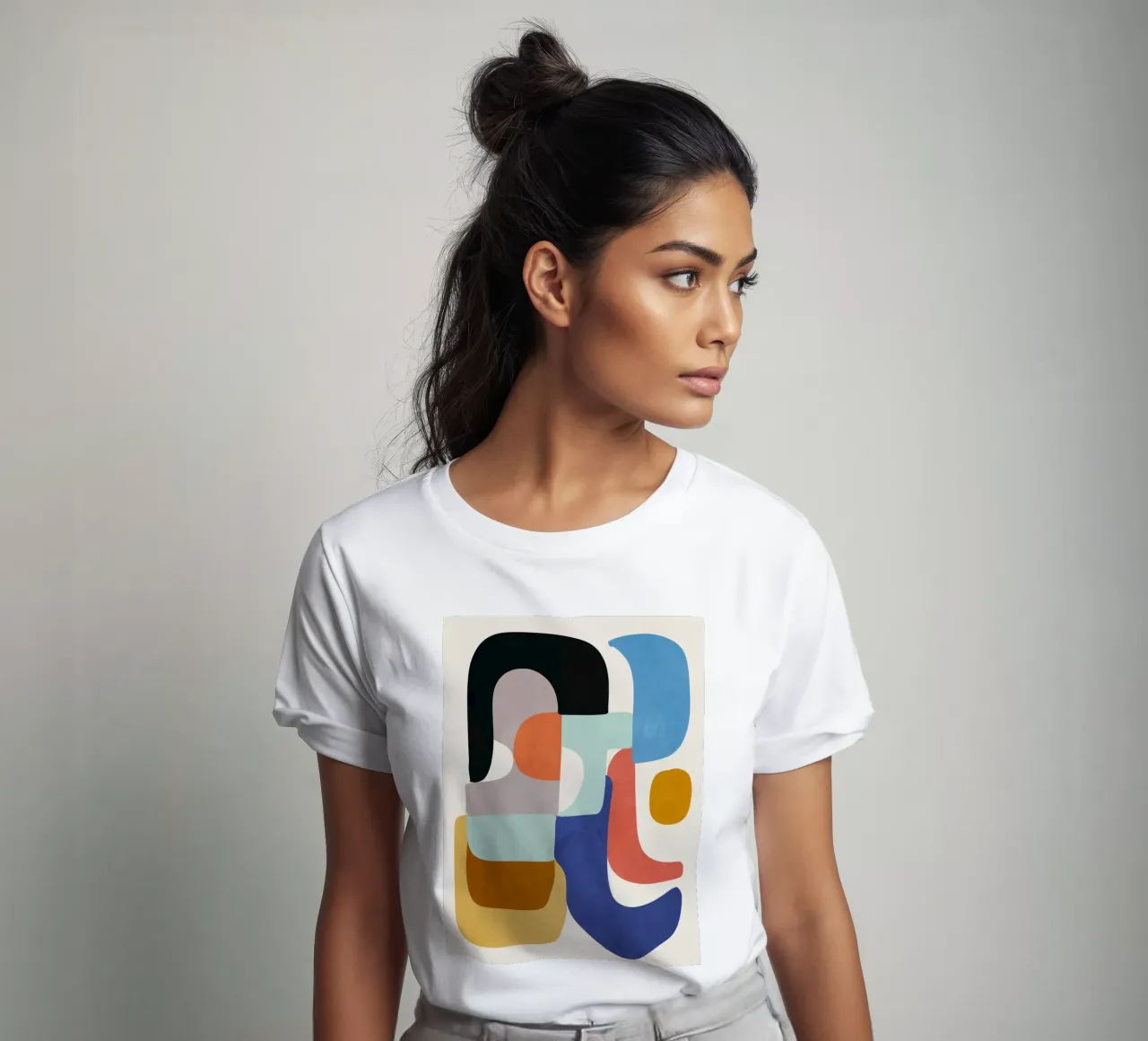 Composizione della forma t-shirt da ThingDesign