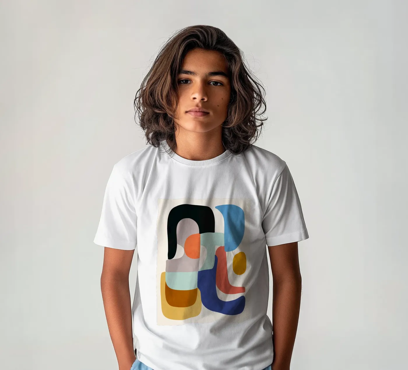 Composition de forme t-shirt enfant de ThingDesign