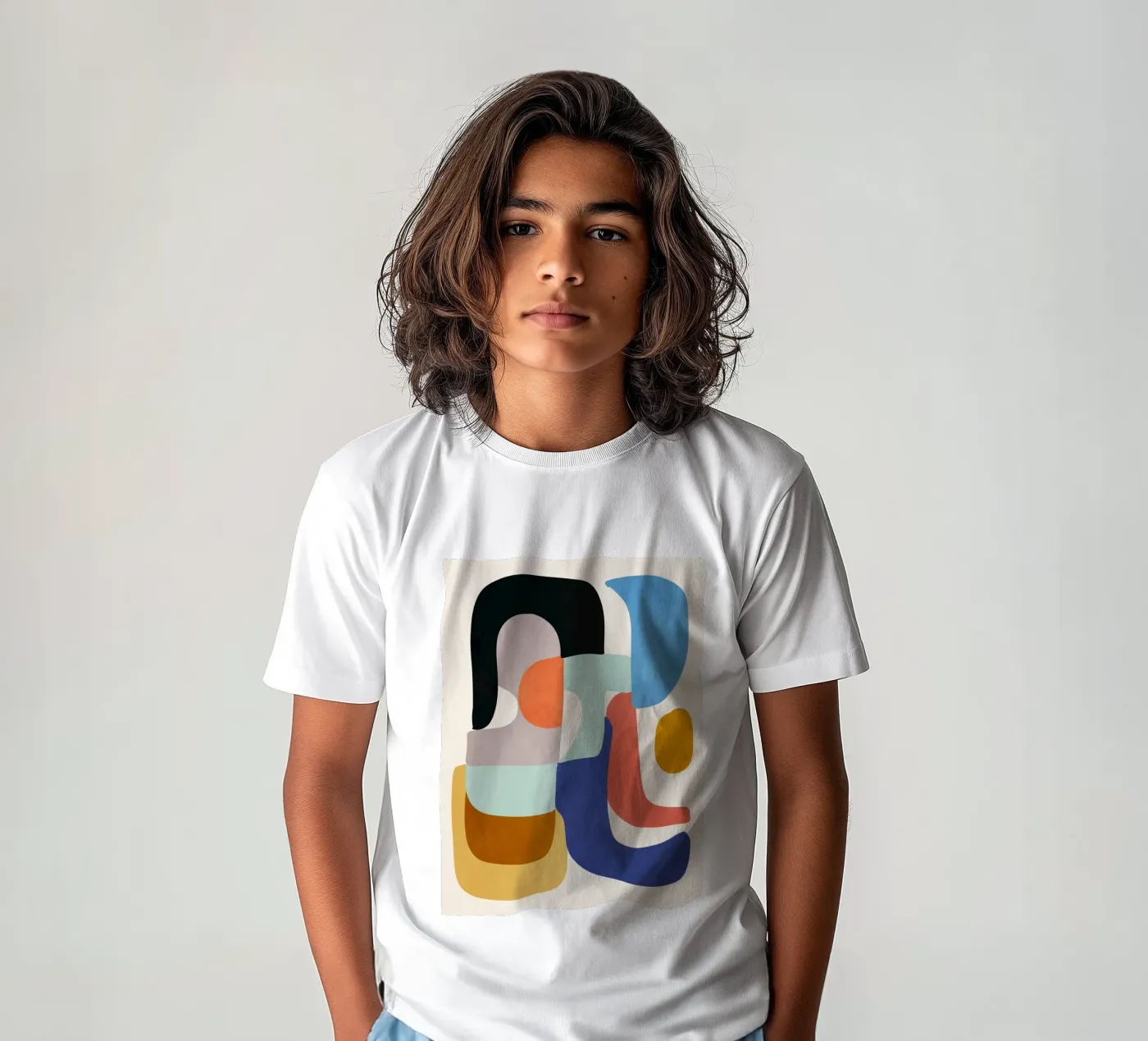 Composition de forme t-shirt enfant de ThingDesign