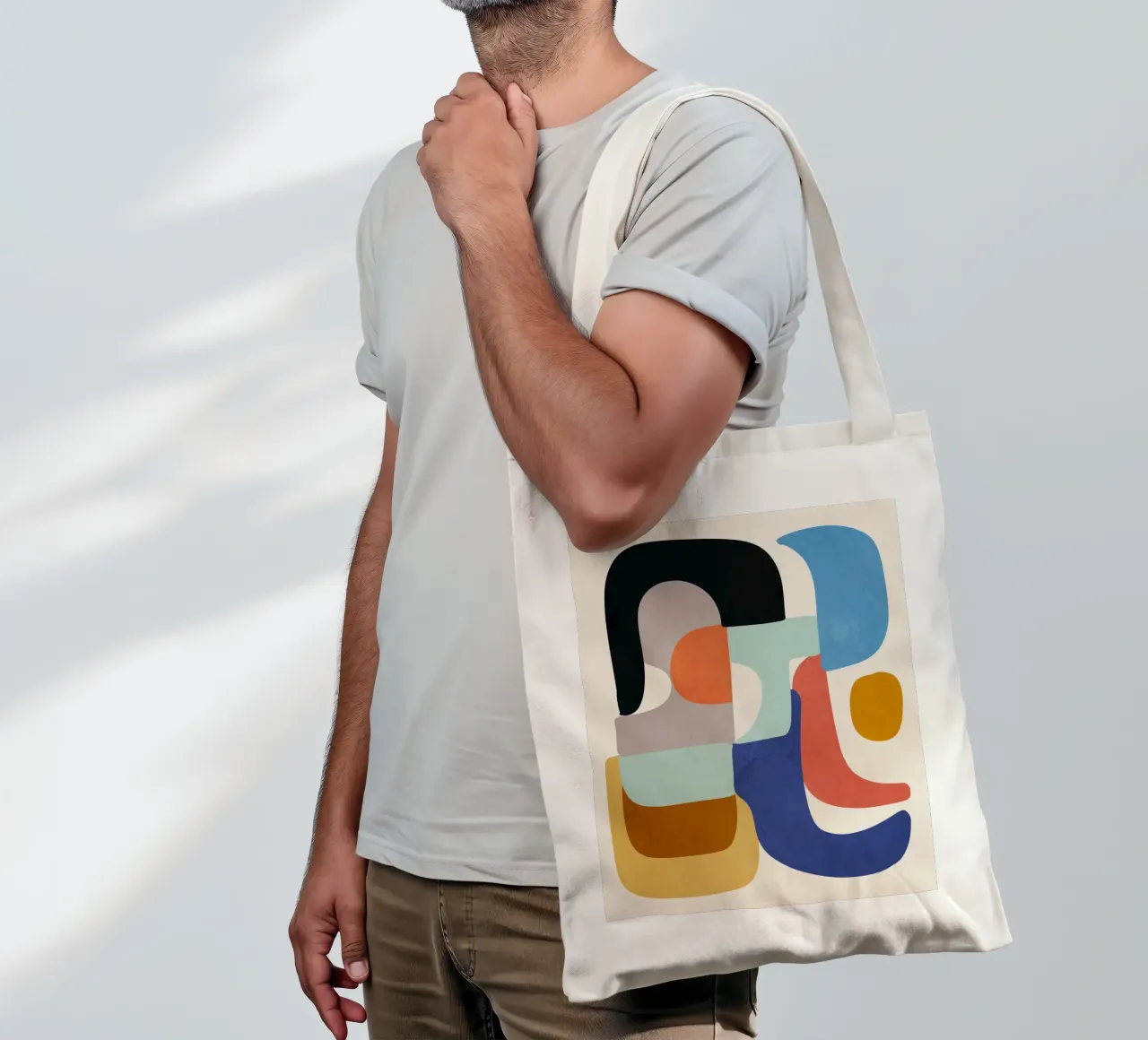 Shape Composition tote bag by ThingDesign