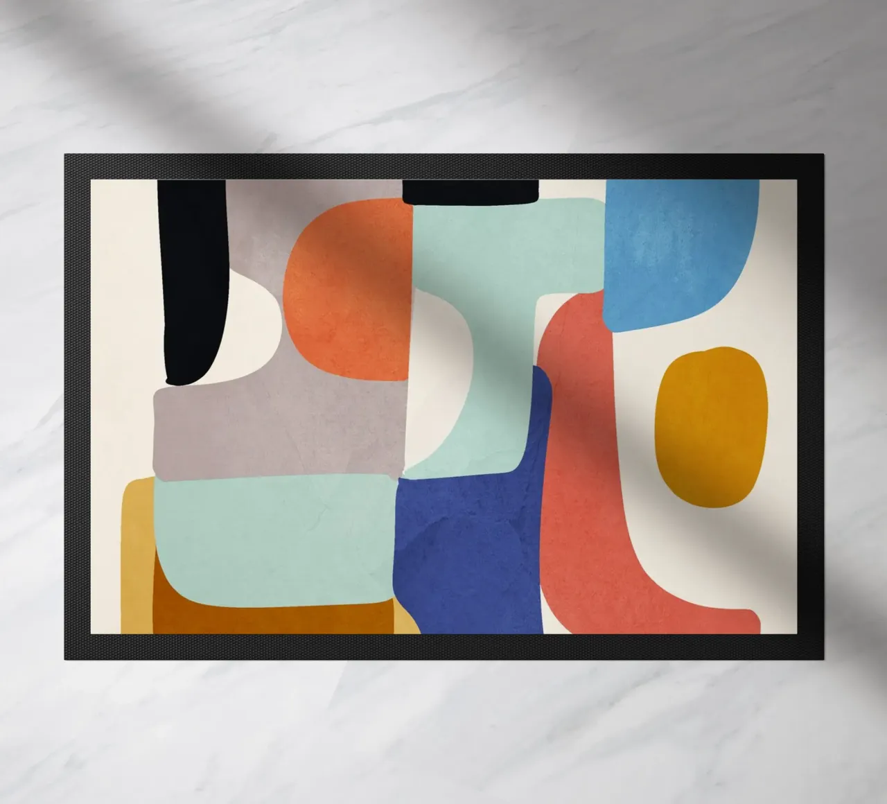 Vormsamenstelling deurmat van ThingDesign