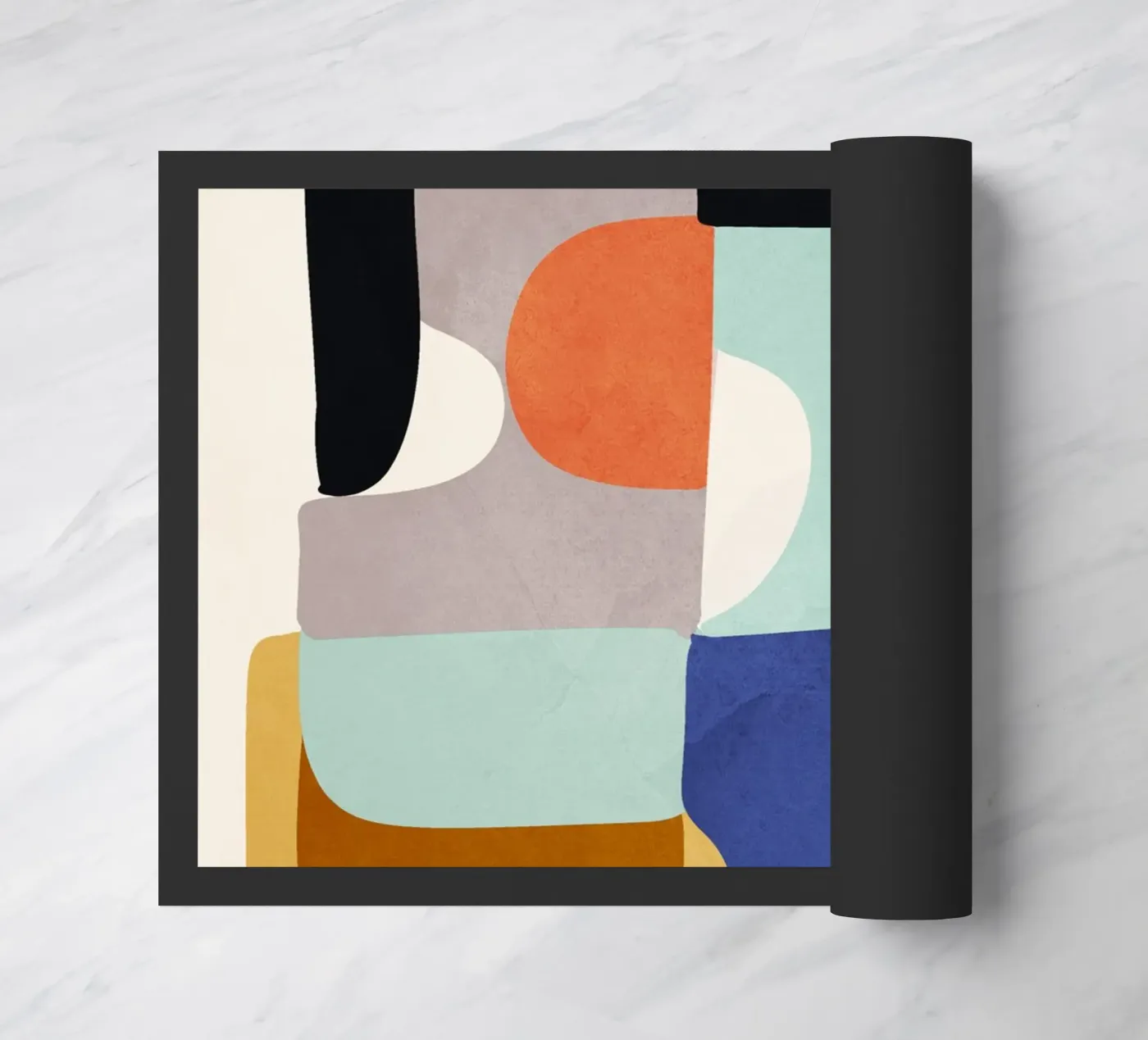 Shape Composition doormat by ThingDesign