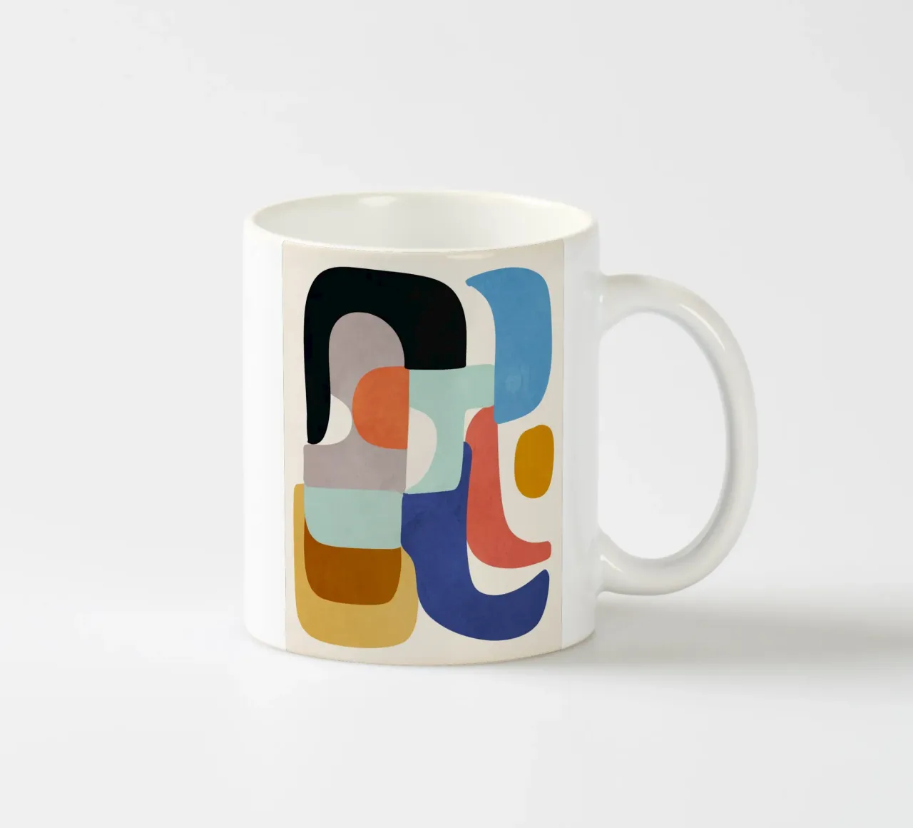 Shape Composition ceramic mug by ThingDesign