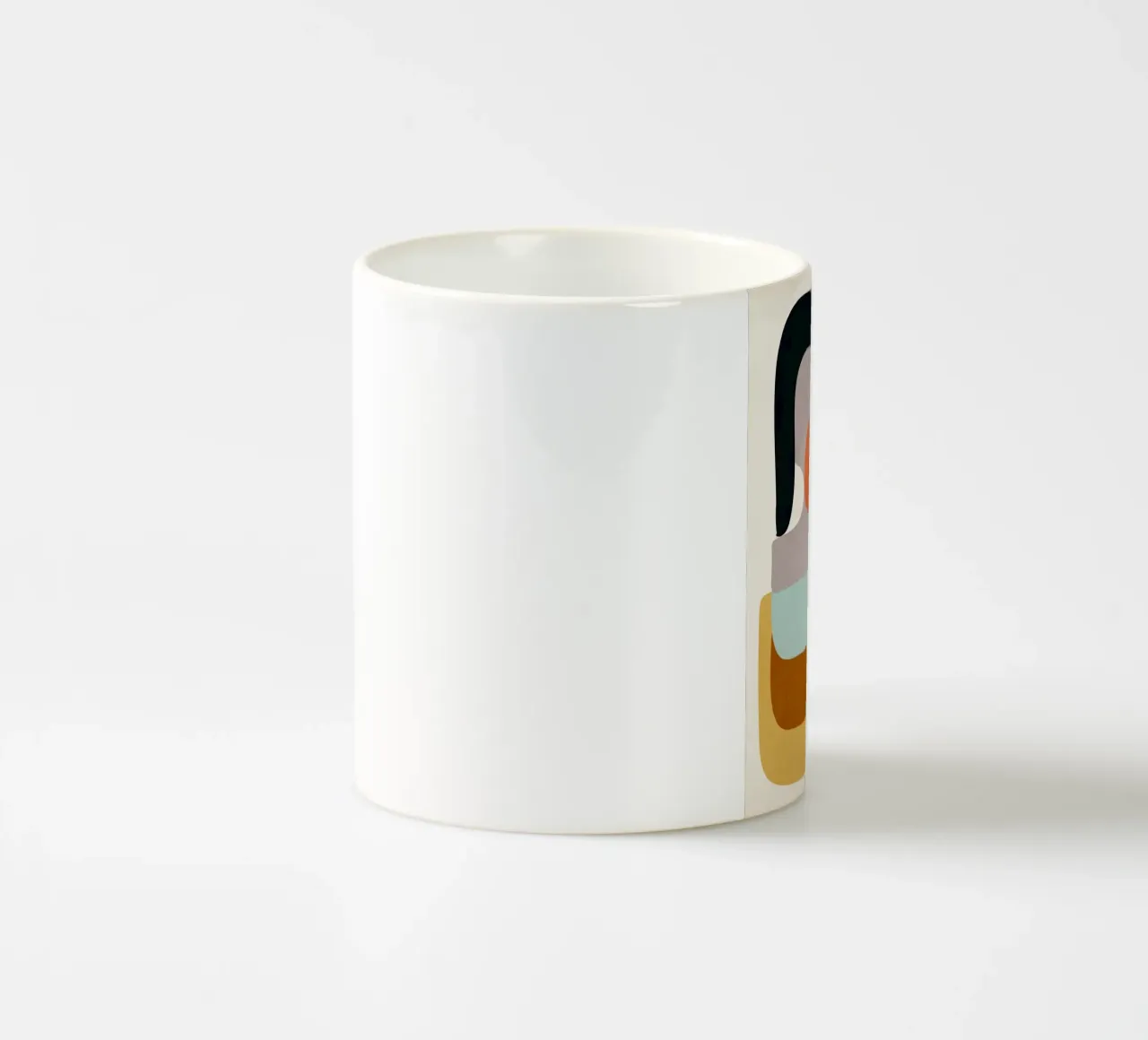 Shape Composition ceramic mug by ThingDesign