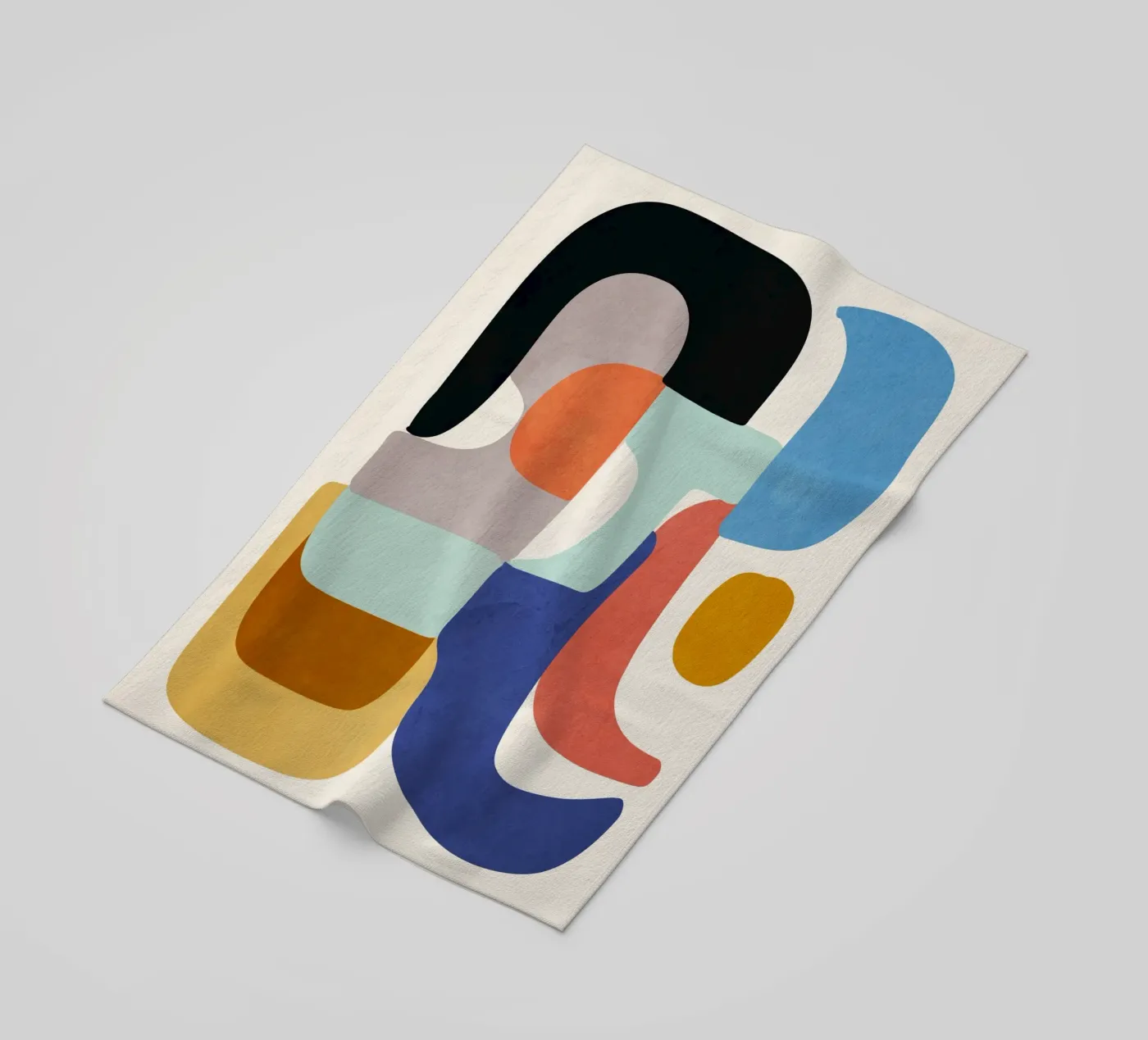 Shape Composition Strandtuch von ThingDesign