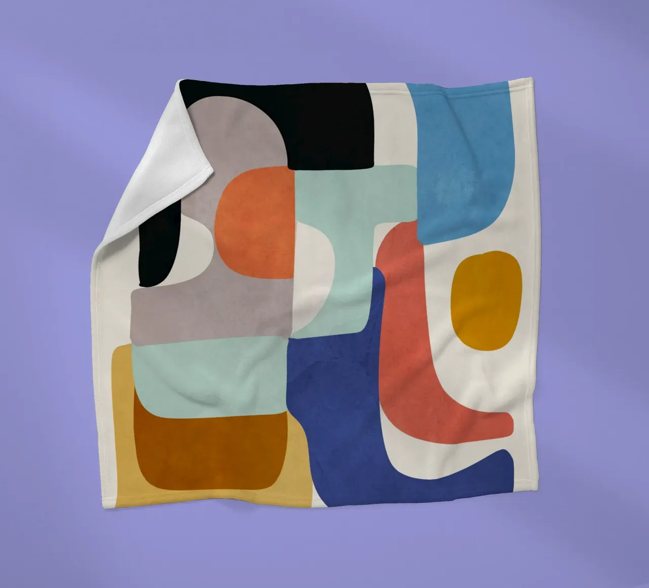 Shape Composition Fleecedecke von ThingDesign