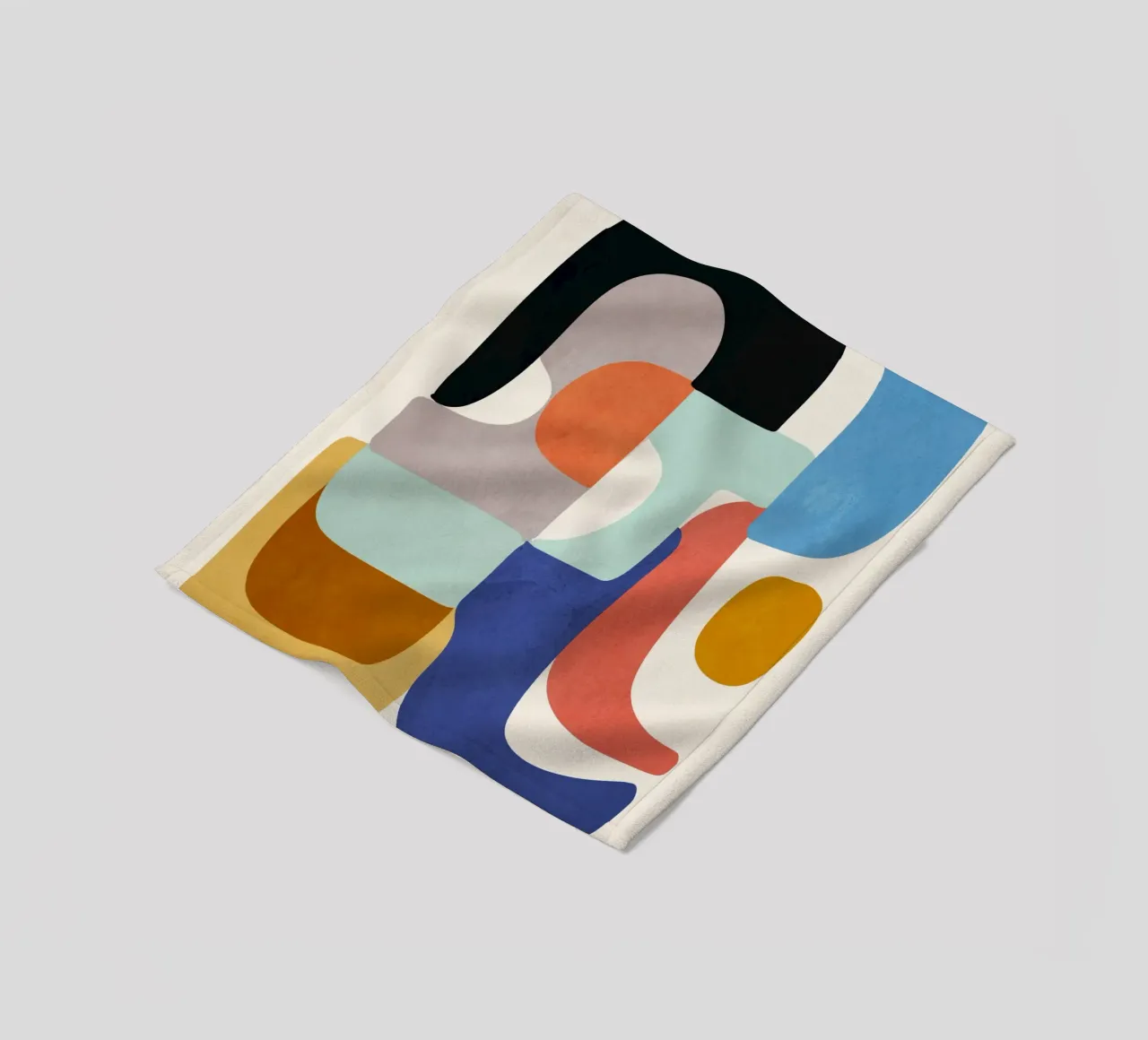 Shape Composition Fleecedecke von ThingDesign