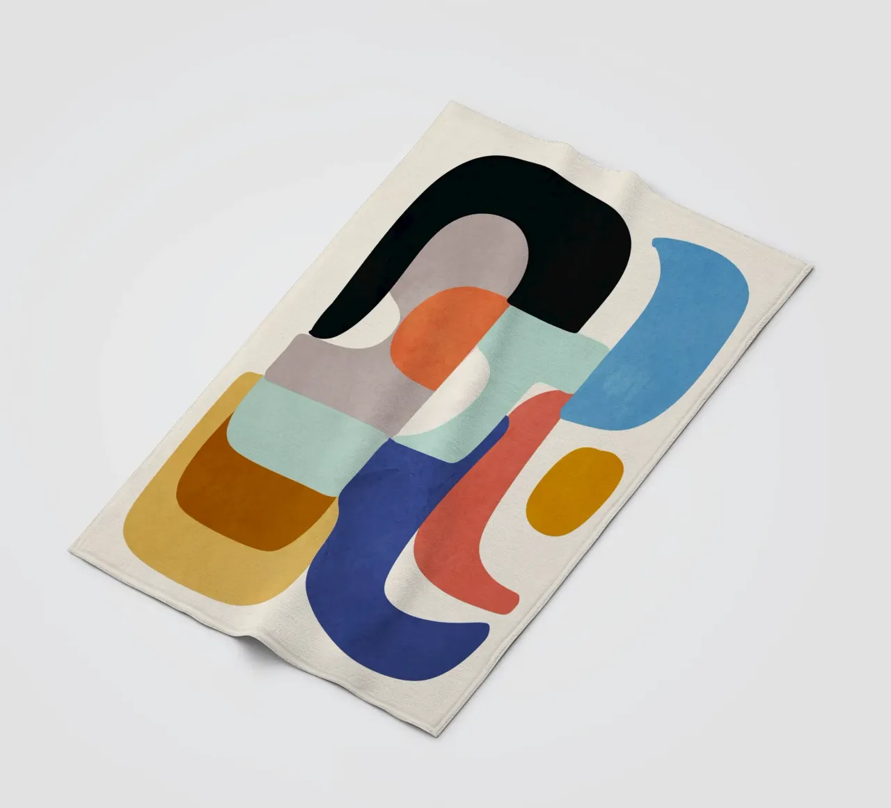 Shape Composition Fleecedecke von ThingDesign