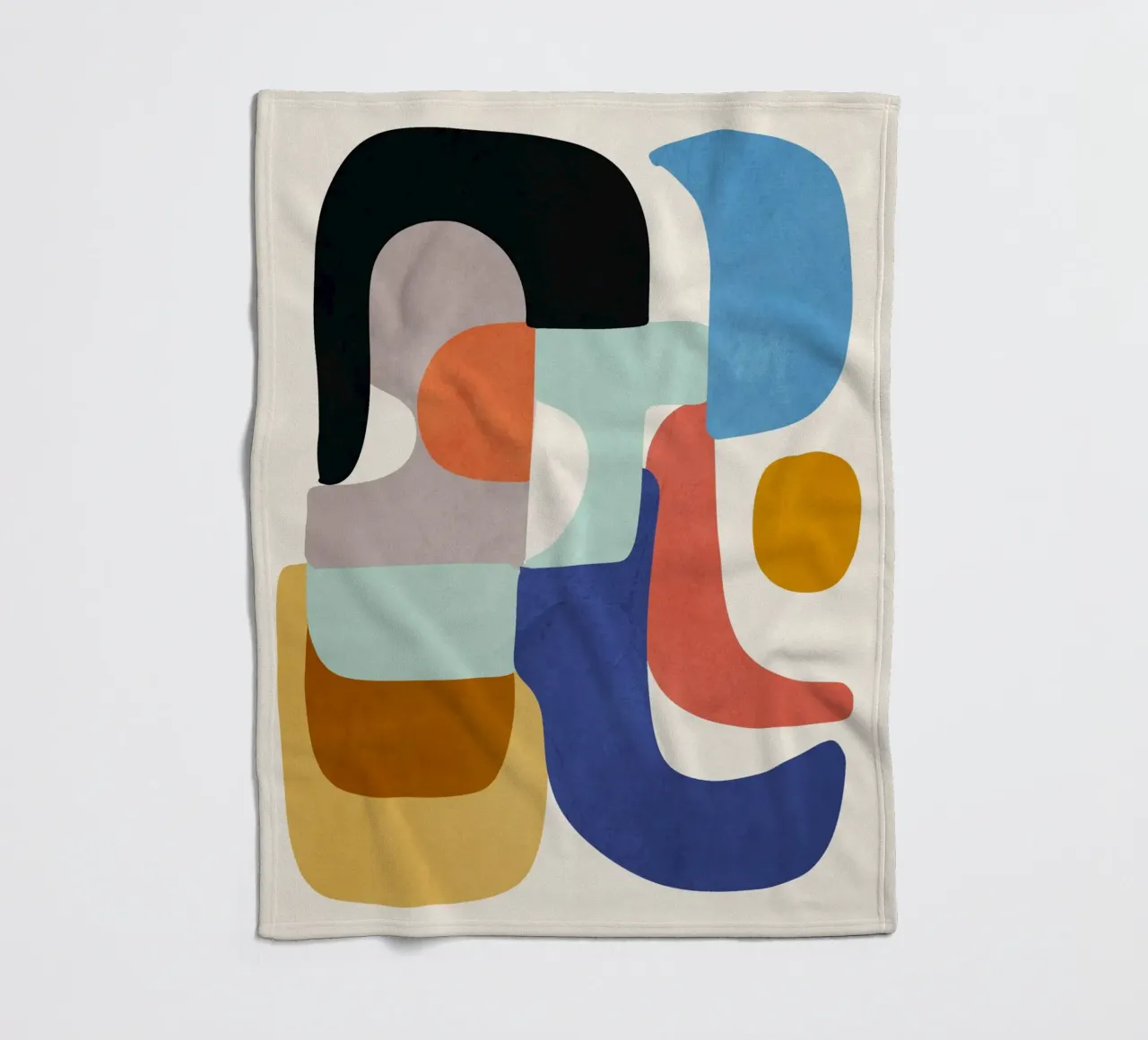 Shape Composition coperta in pile da ThingDesign