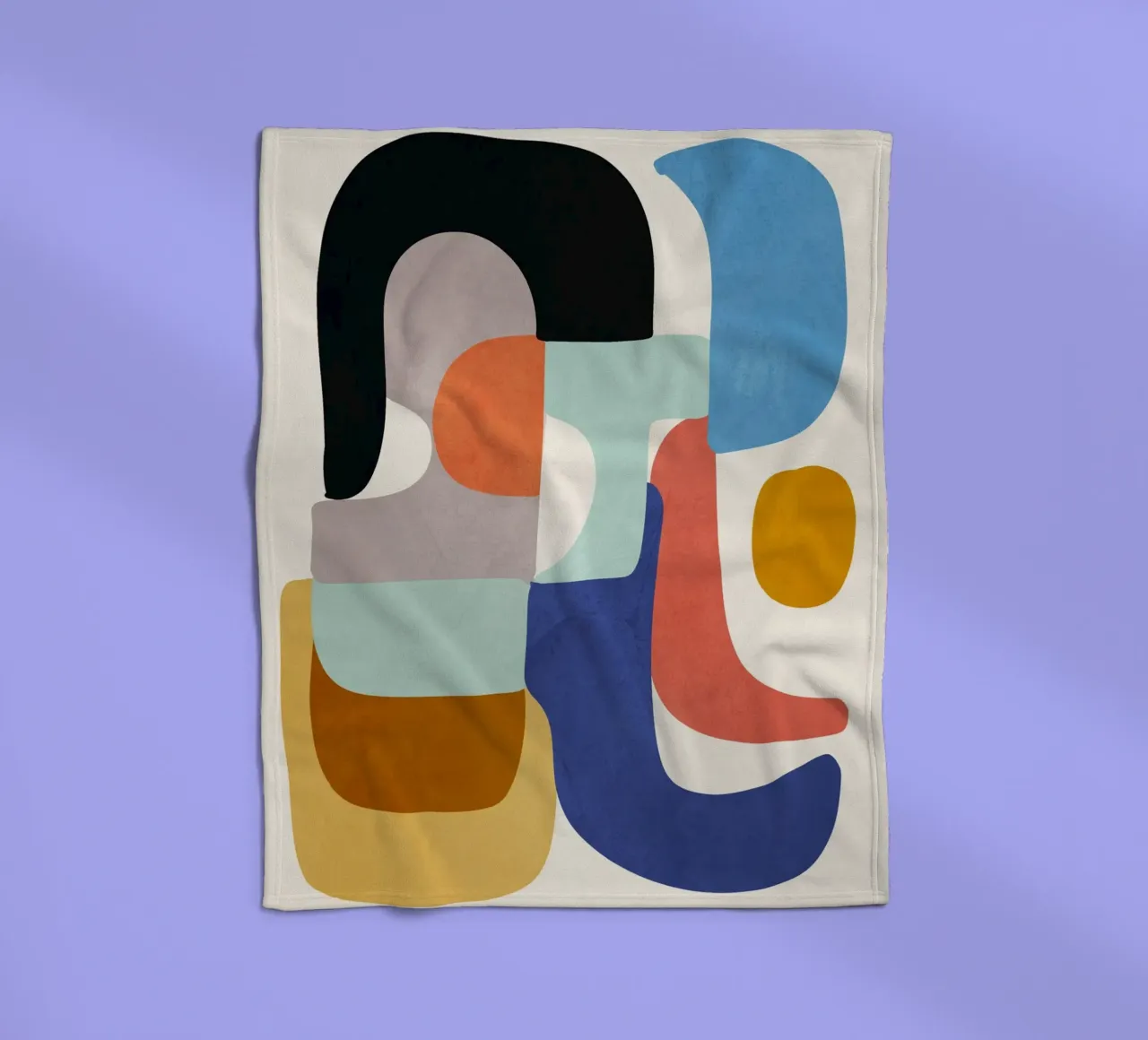 Shape Composition coperta in pile da ThingDesign