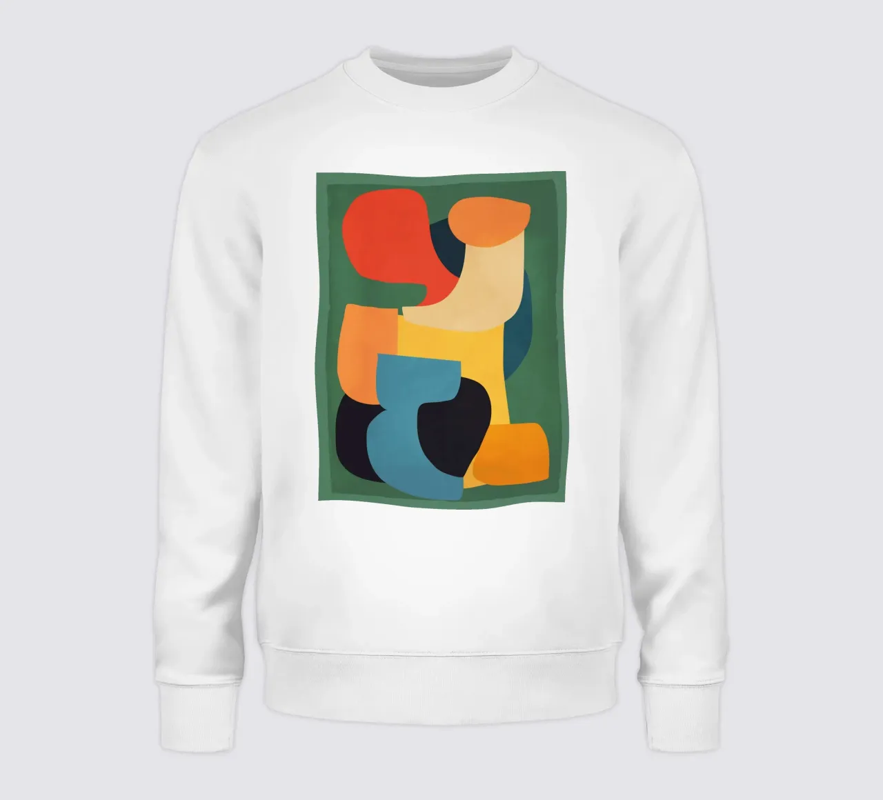 Shape Composition sweatshirt by ThingDesign