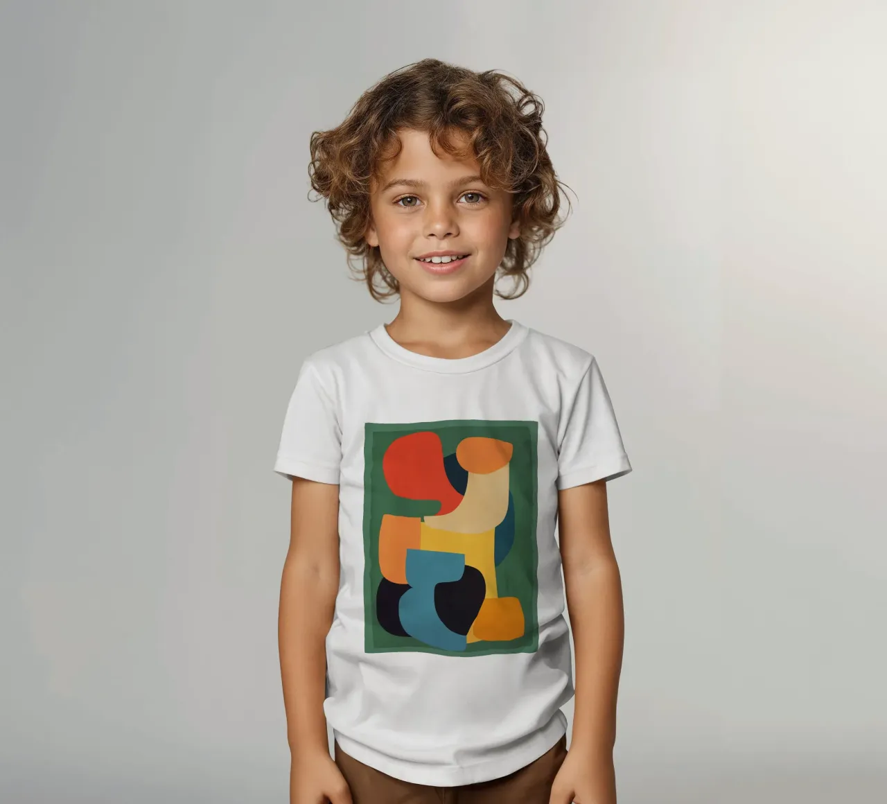 Shape Composition Kinder T-Shirt von ThingDesign