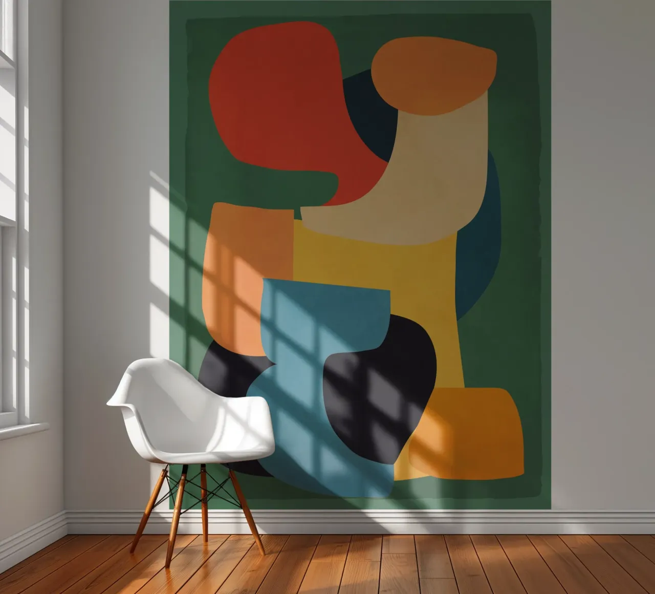 Vormsamenstelling fotobehang van ThingDesign