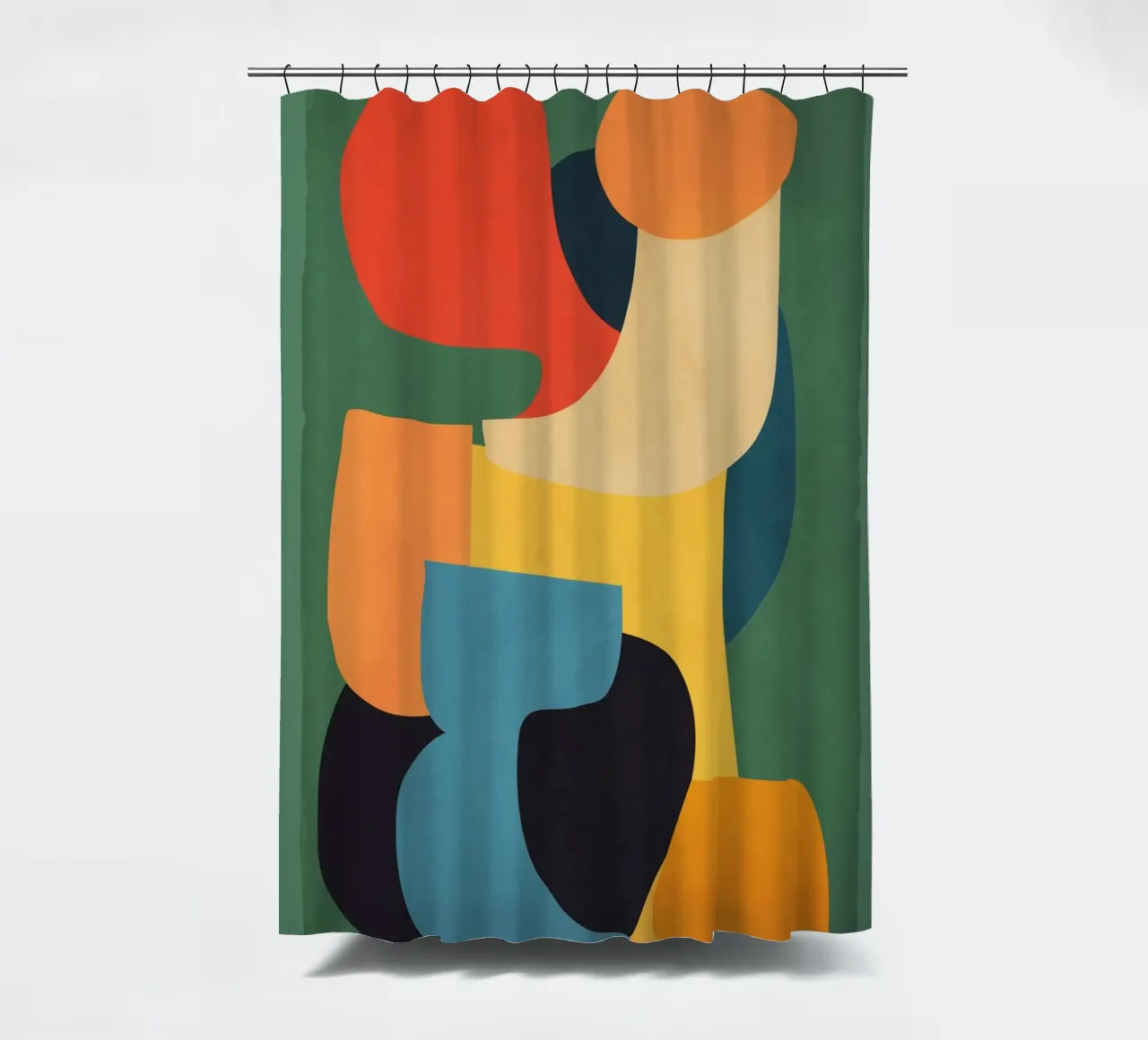 Shape Composition Duschvorhang von ThingDesign