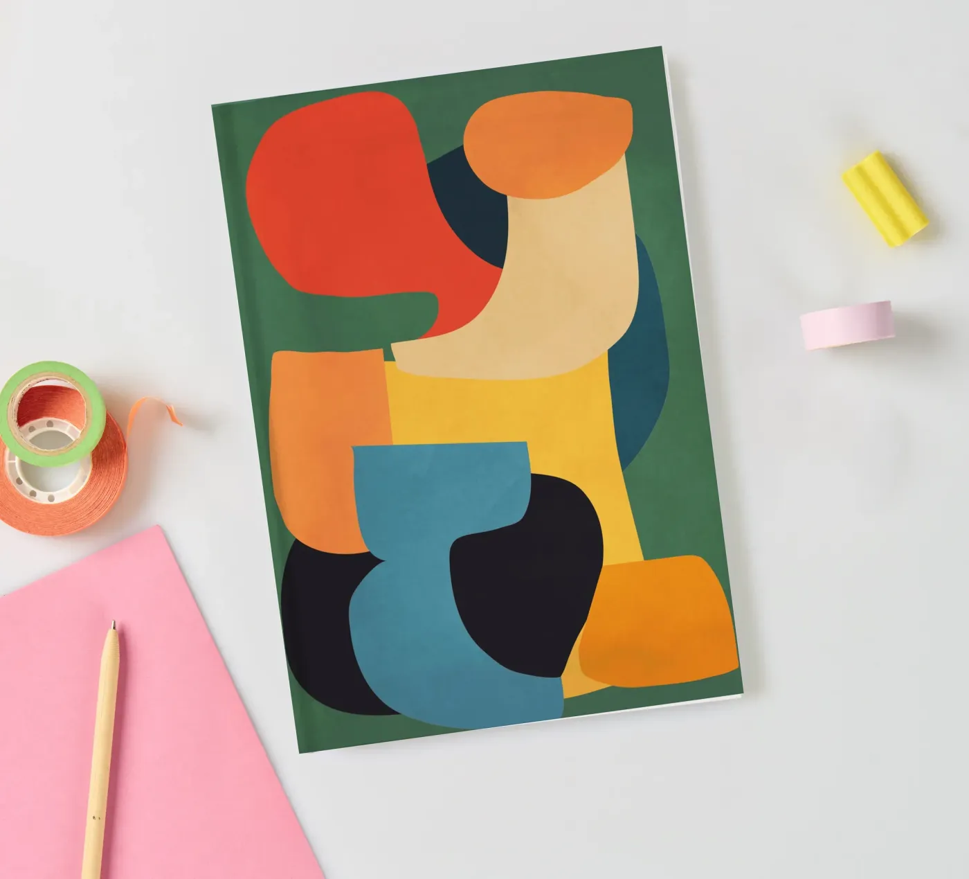 Shape Composition notitieboek van ThingDesign