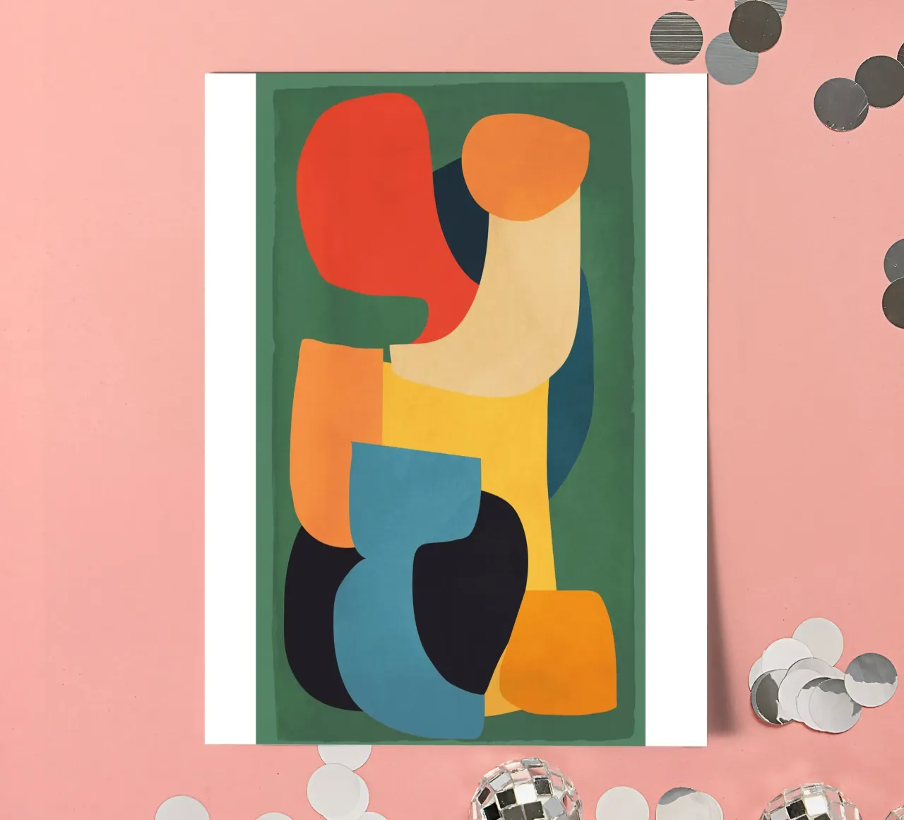 Shape Composition sticker sheet by ThingDesign