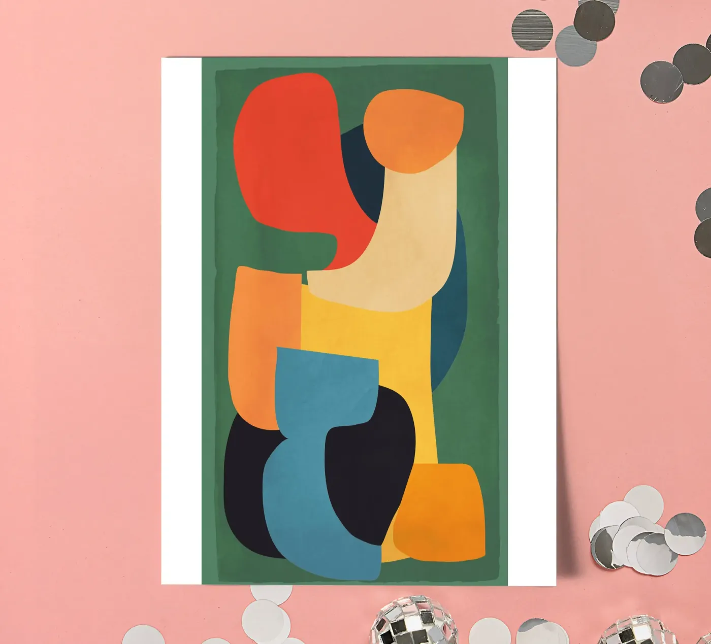 Shape Composition stickervel van ThingDesign