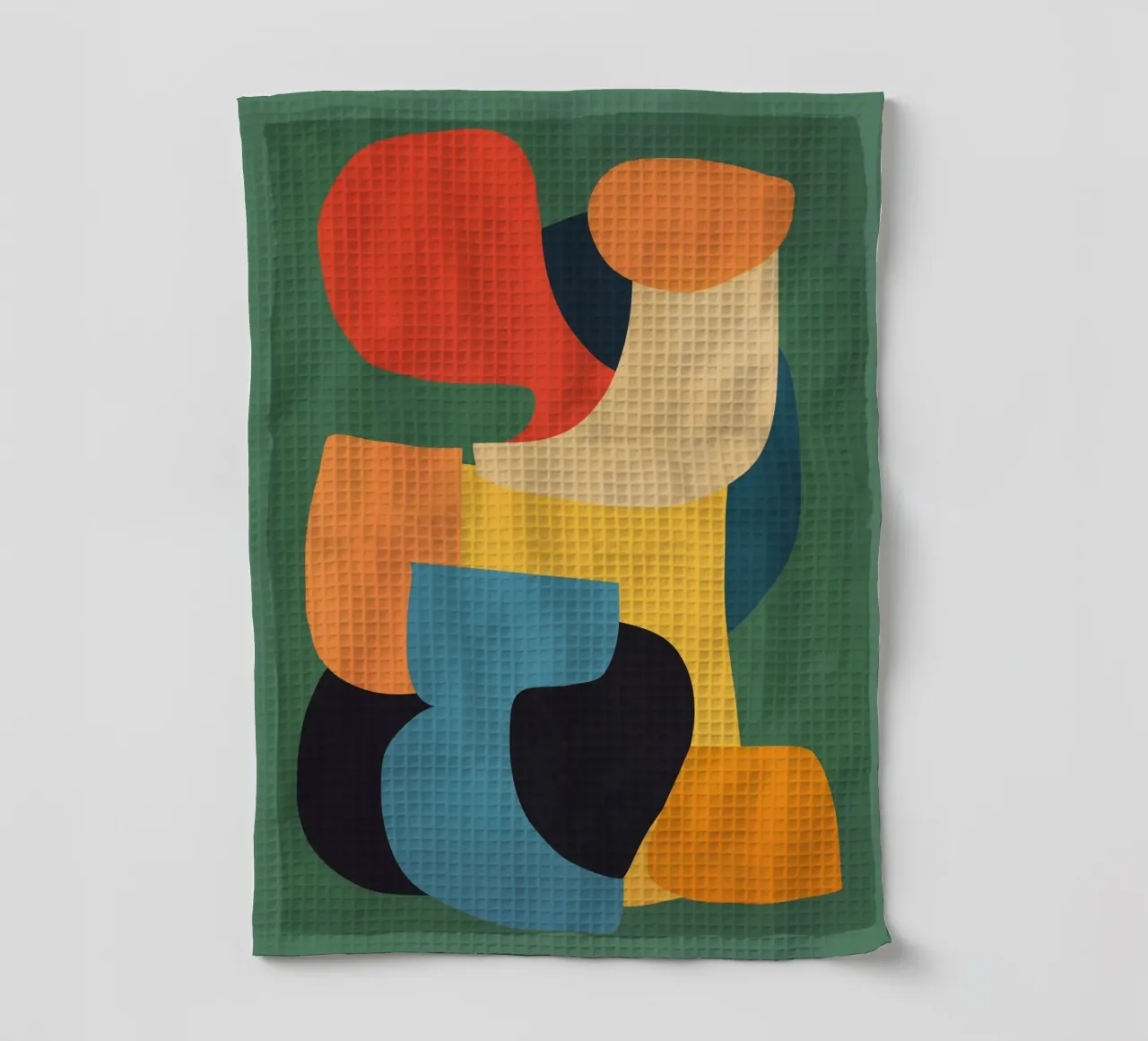 Shape Composition tea towel by ThingDesign