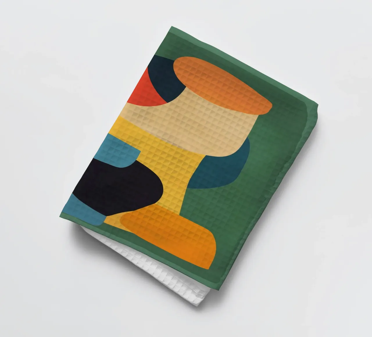 Shape Composition tea towel by ThingDesign