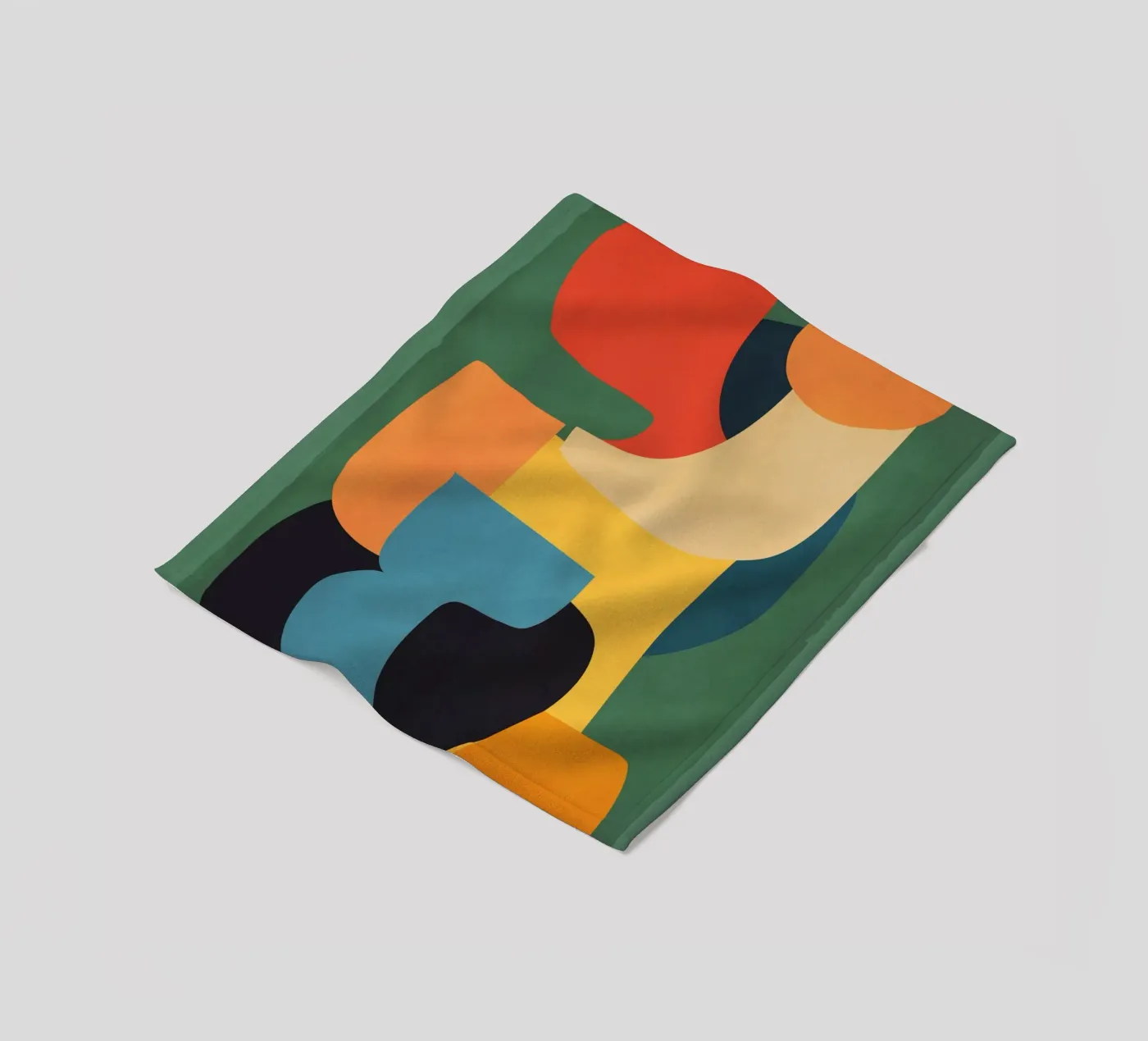 Shape Composition plaid polaire de ThingDesign