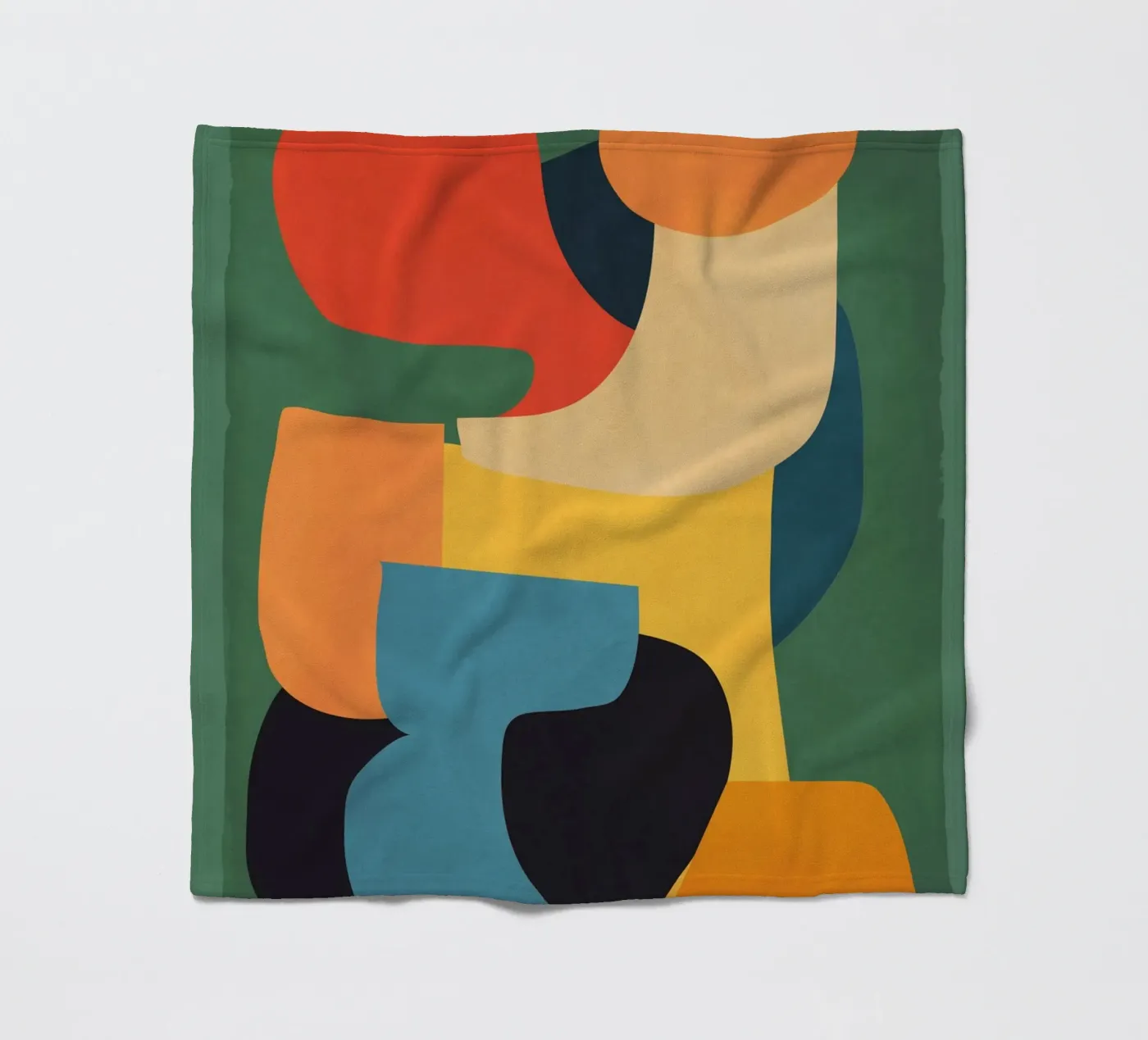 Shape Composition plaid polaire de ThingDesign