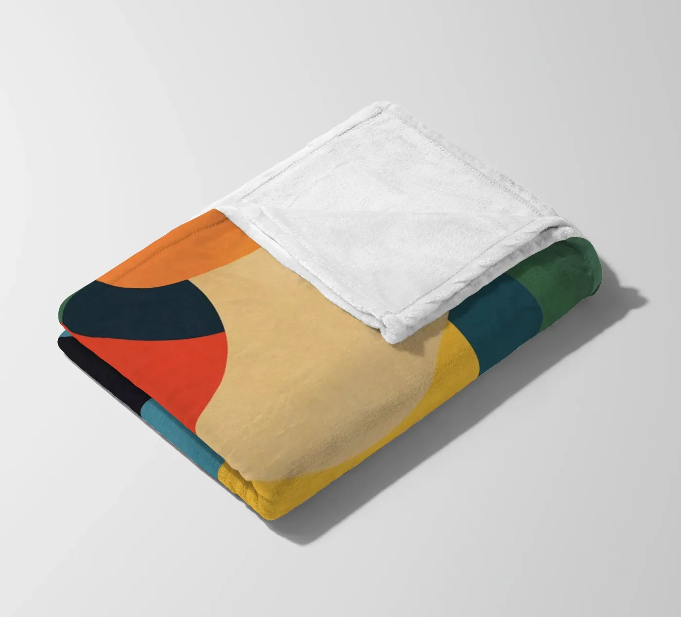 Shape Composition plaid polaire de ThingDesign