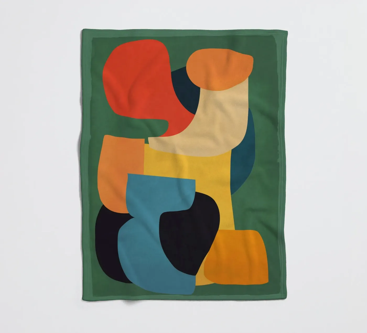 Shape Composition plaid polaire de ThingDesign