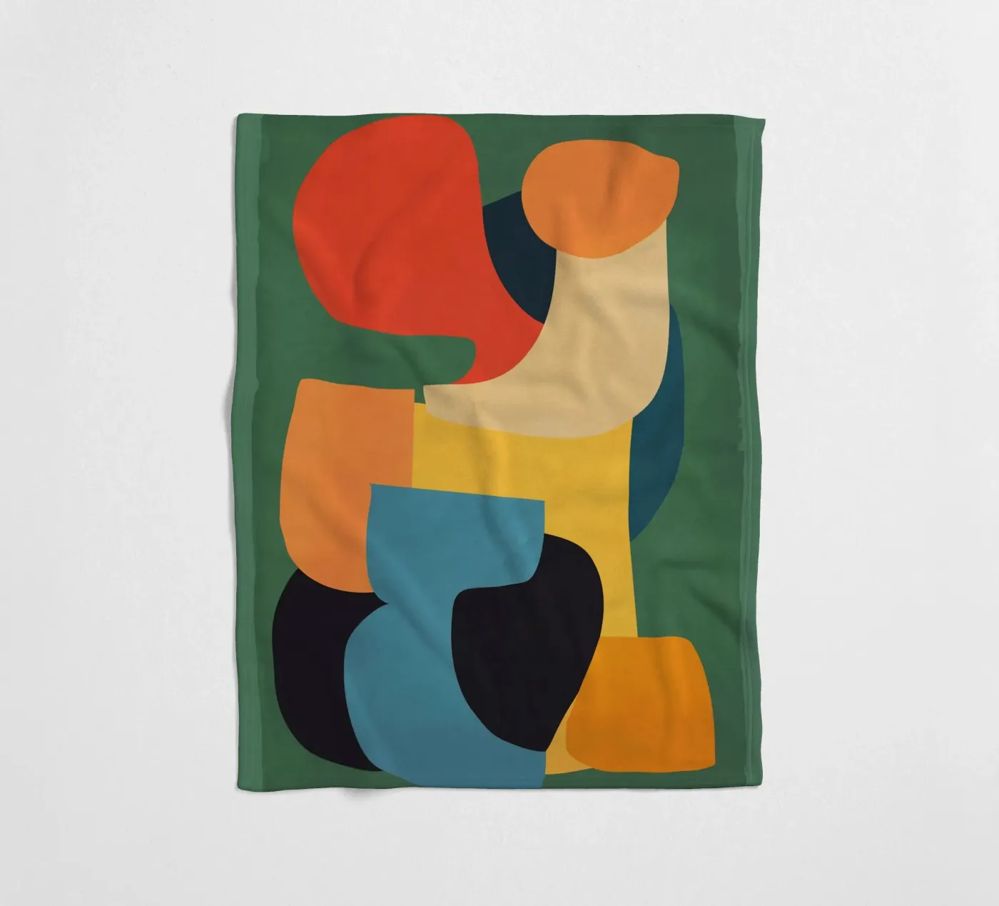 Shape Composition plaid polaire de ThingDesign