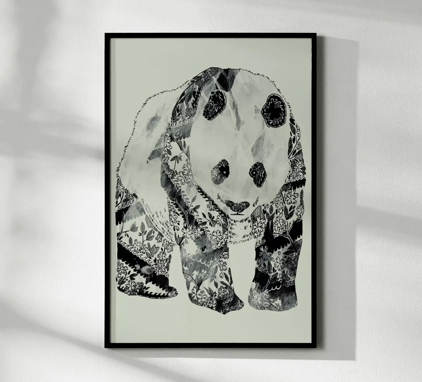 Tattooed Panda poster da Tobe Fonseca