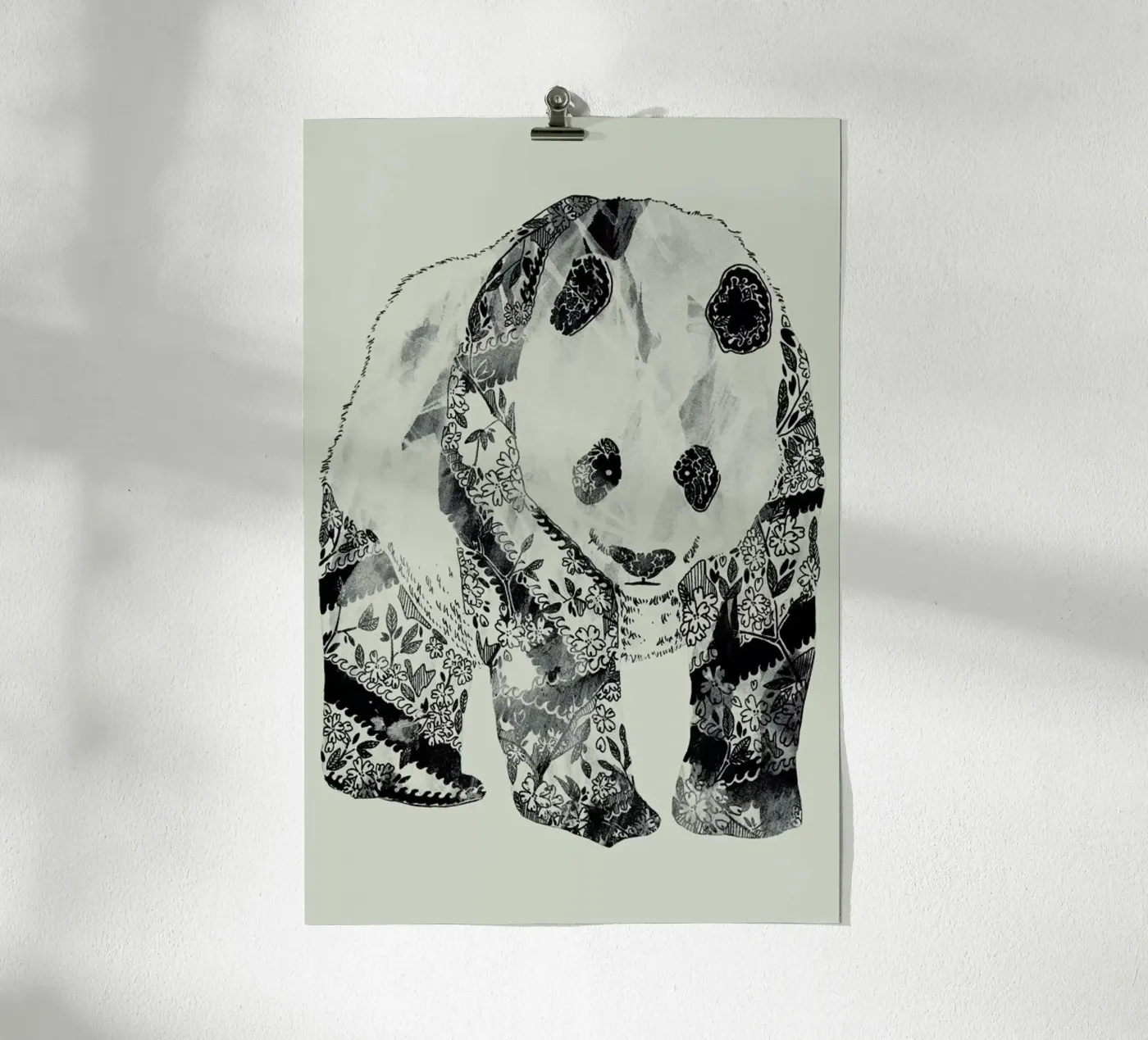 Tattooed Panda poster da Tobe Fonseca