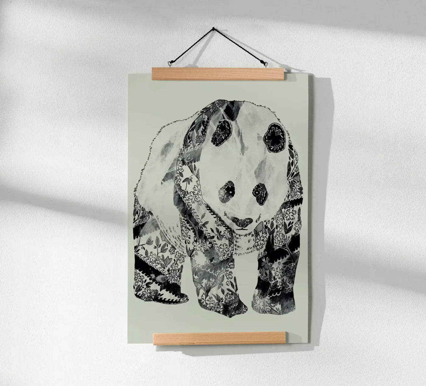 Tattooed Panda poster da Tobe Fonseca