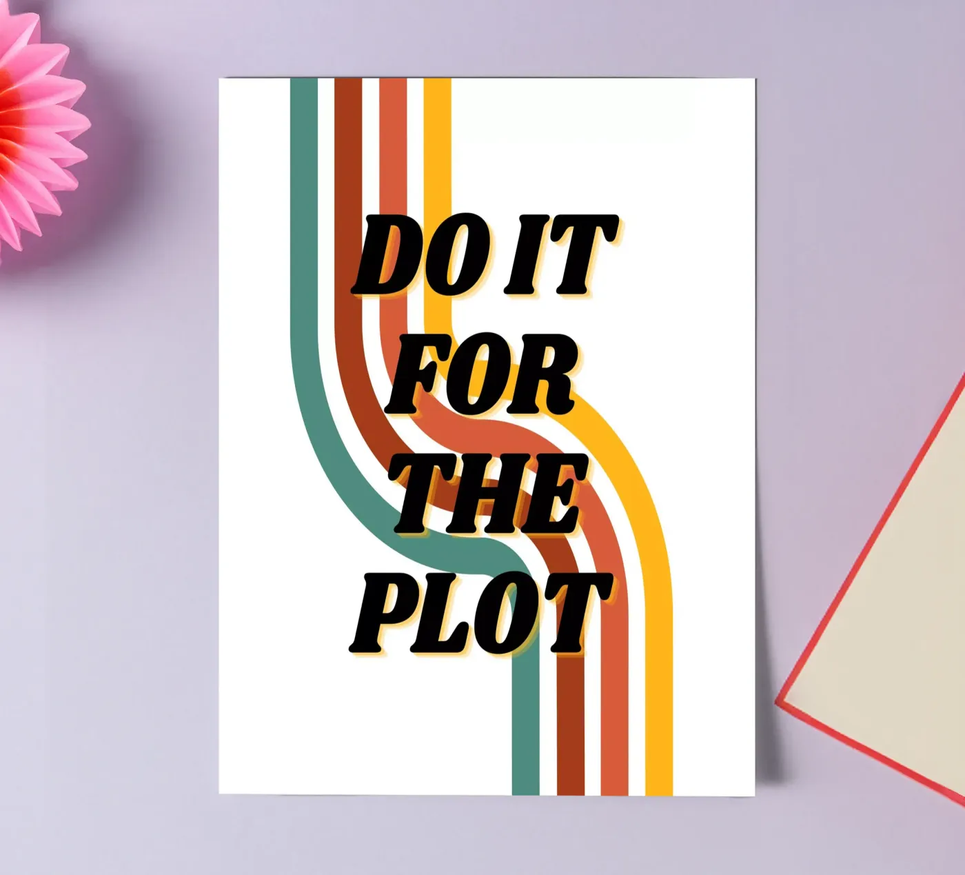 DO IT FOR THE PLOT sticker sheet by ArtDesign by KBK
