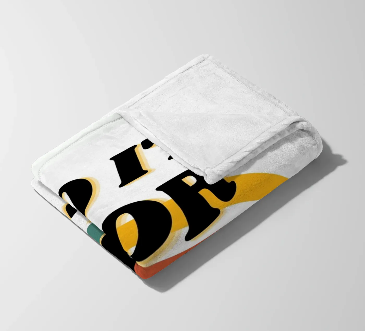 DO IT FOR THE PLOT fleecedeken van ArtDesign by KBK