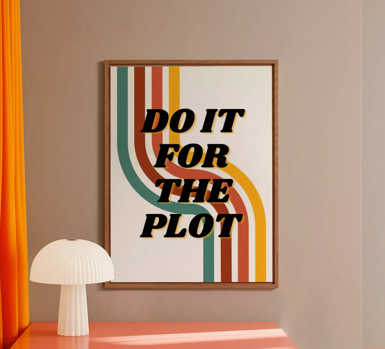 DO IT FOR THE PLOT forex plate by ArtDesign by KBK