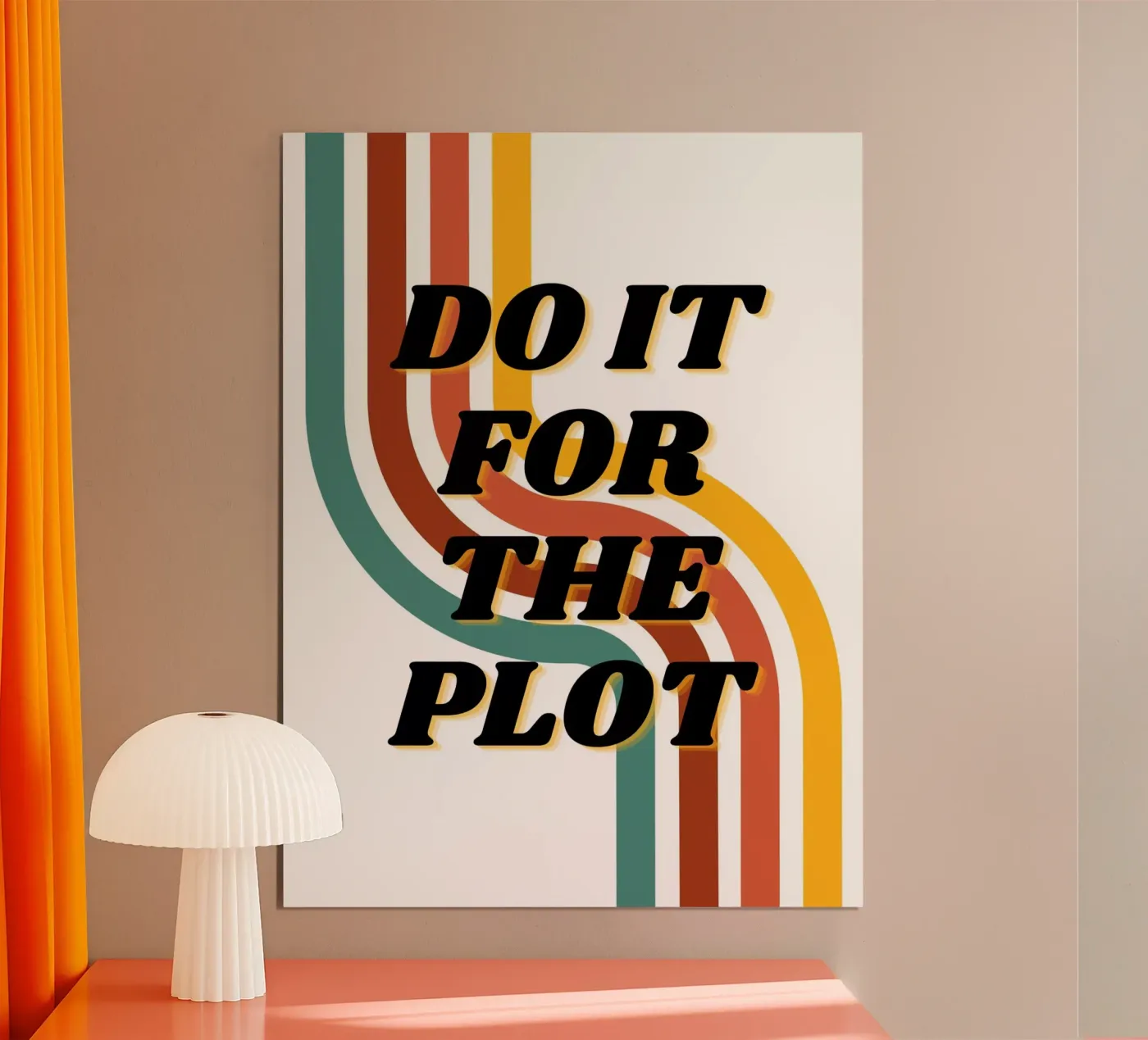 FARLO PER LA TRAMA poster da ArtDesign by KBK